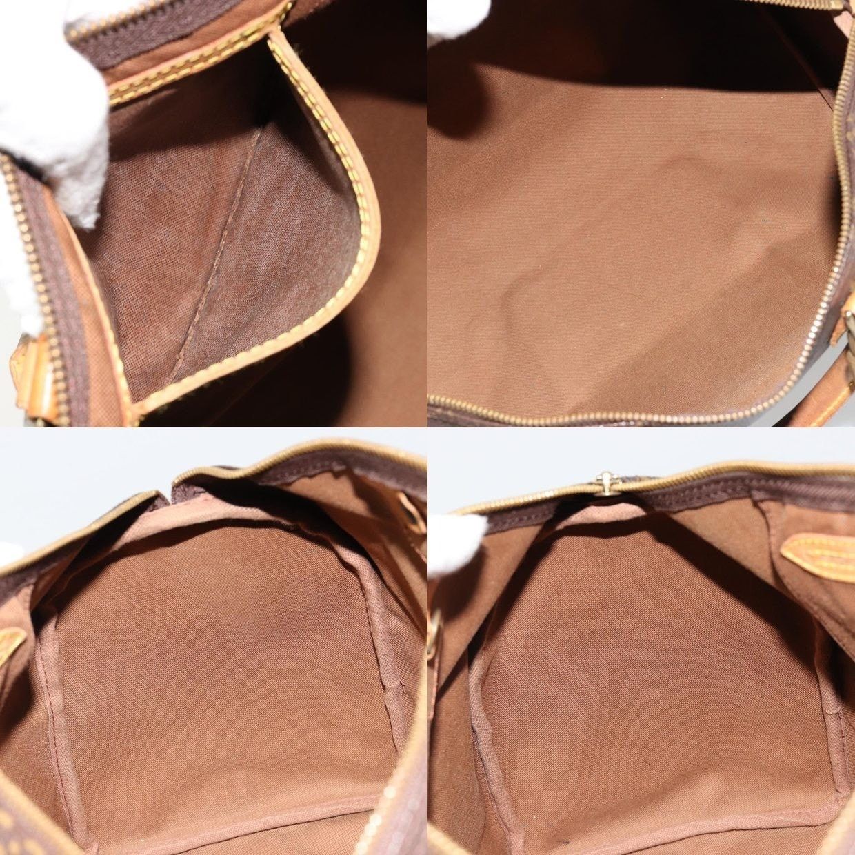 Louis Vuitton Louis Vuitton Monogram Speedy 35 Handbag Brown Size ONE SIZE - 10 Thumbnail