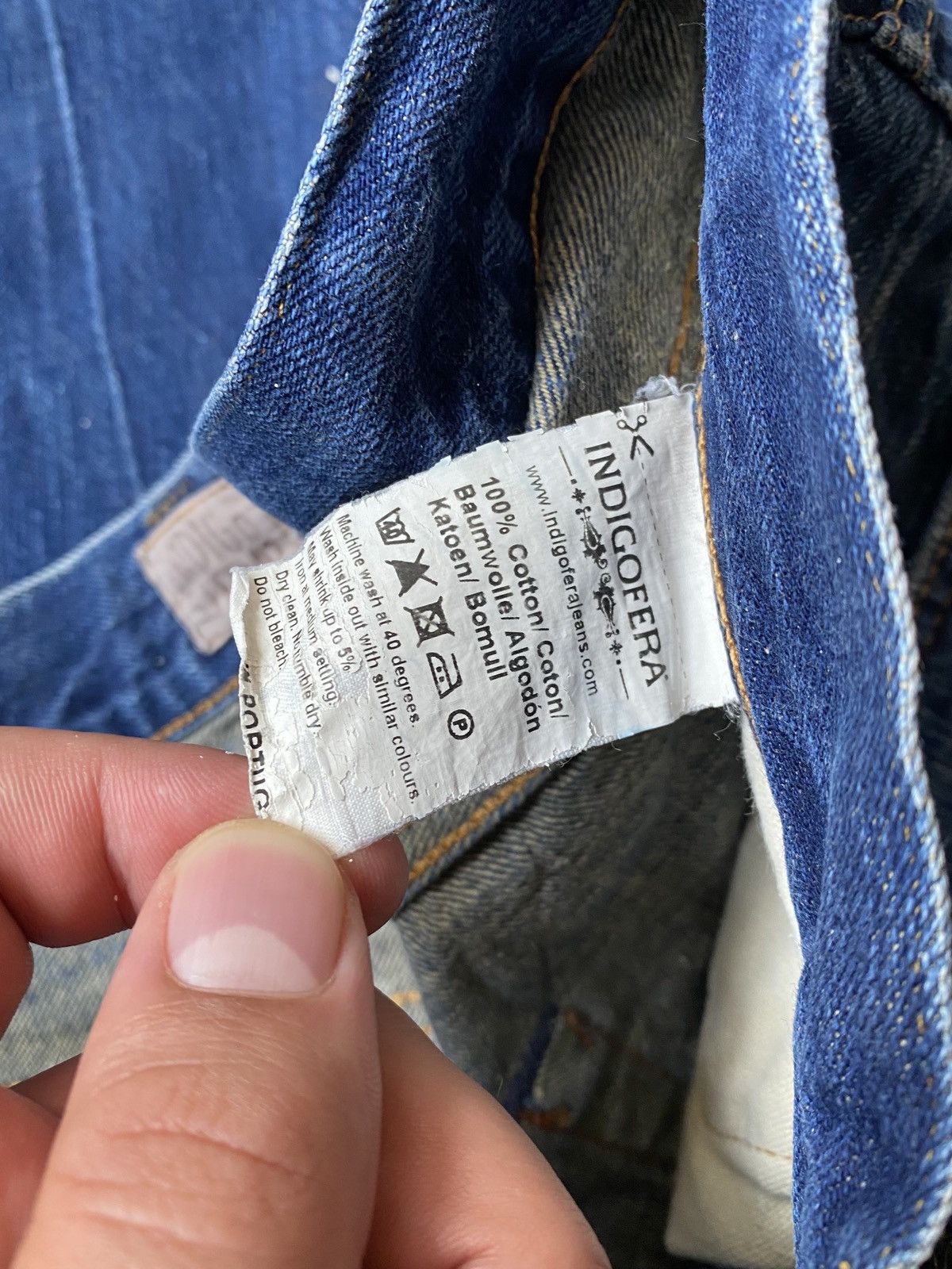 Indigofera Indgofera Denim Cotton Style Ray Jeans Pants 31/34 Size US 31 - 9 Thumbnail