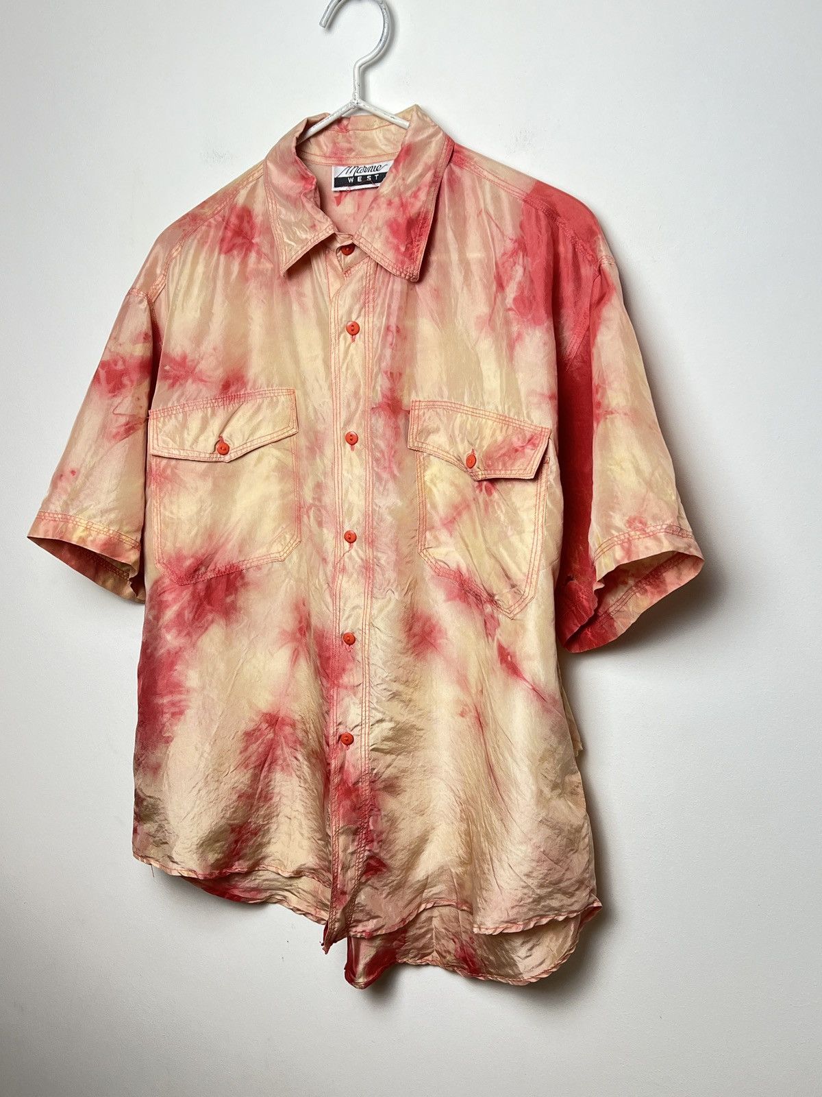 Seditionaries vintage silk shirt shimmer tie dye 1/1 Size US M / EU 48-50 / 2 - 2 Thumbnail