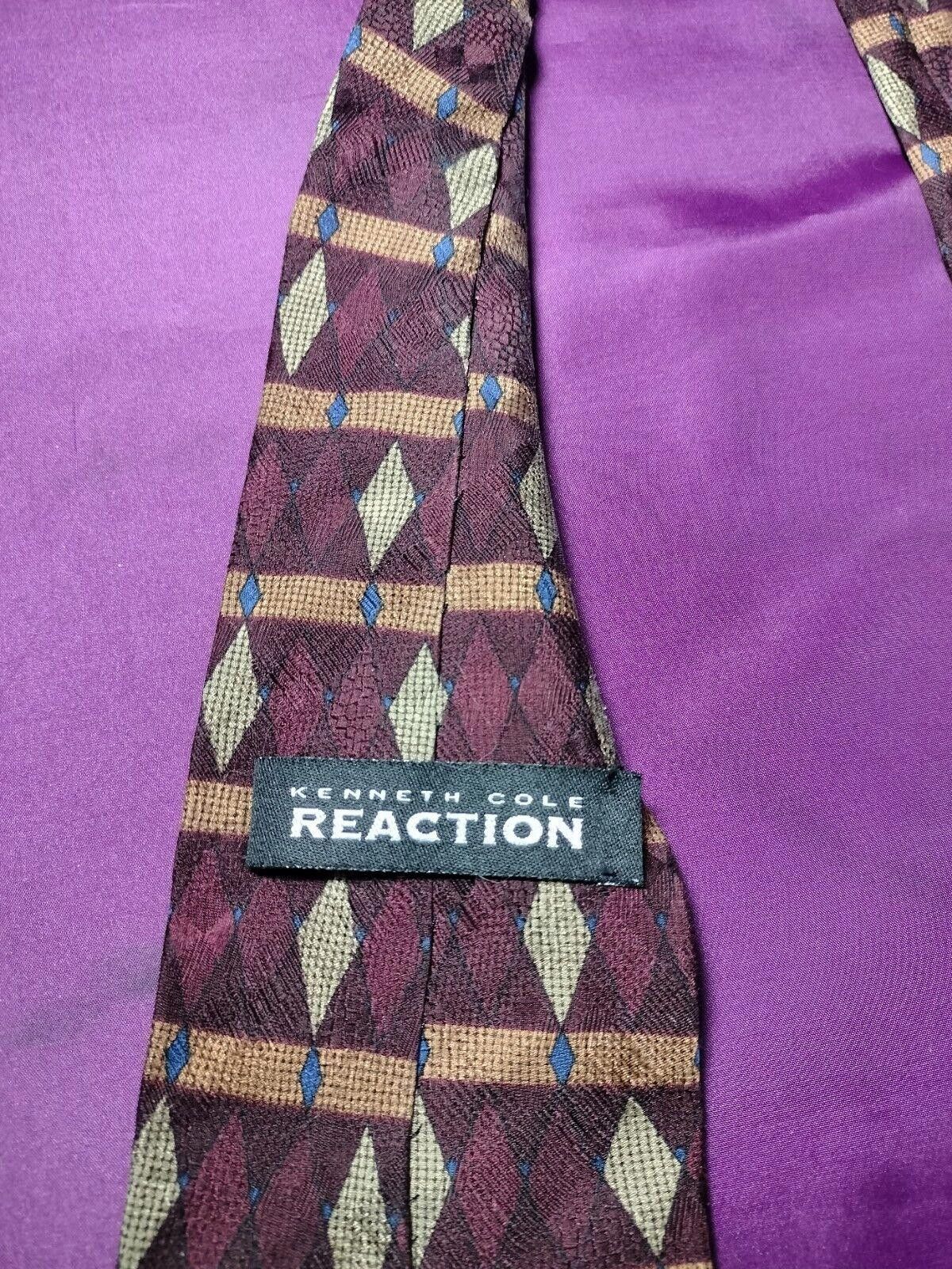 Designer Kenneth Cole Reaction Tie Size ONE SIZE - 3 Thumbnail