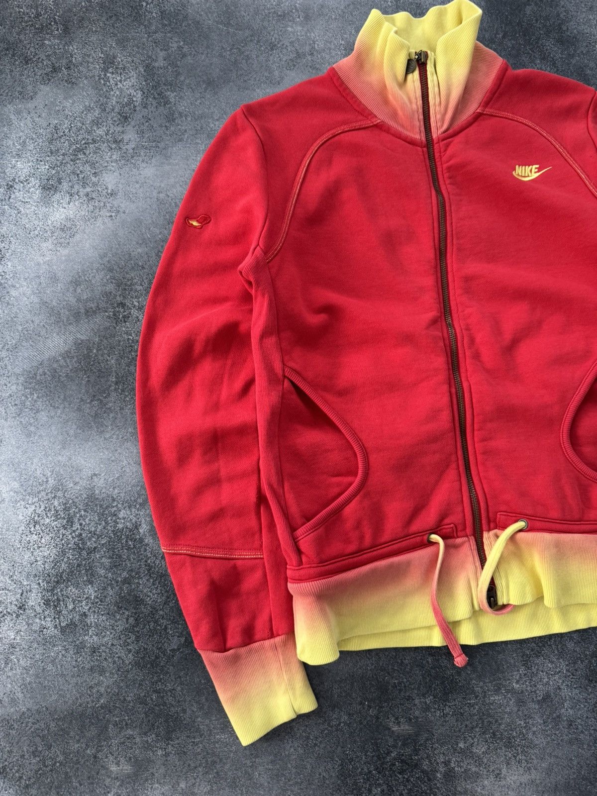 Nike Vintage Nike Fire Sweatshirt Zip up swoosh y2k Size US S / EU 44-46 / 1 - 3 Thumbnail