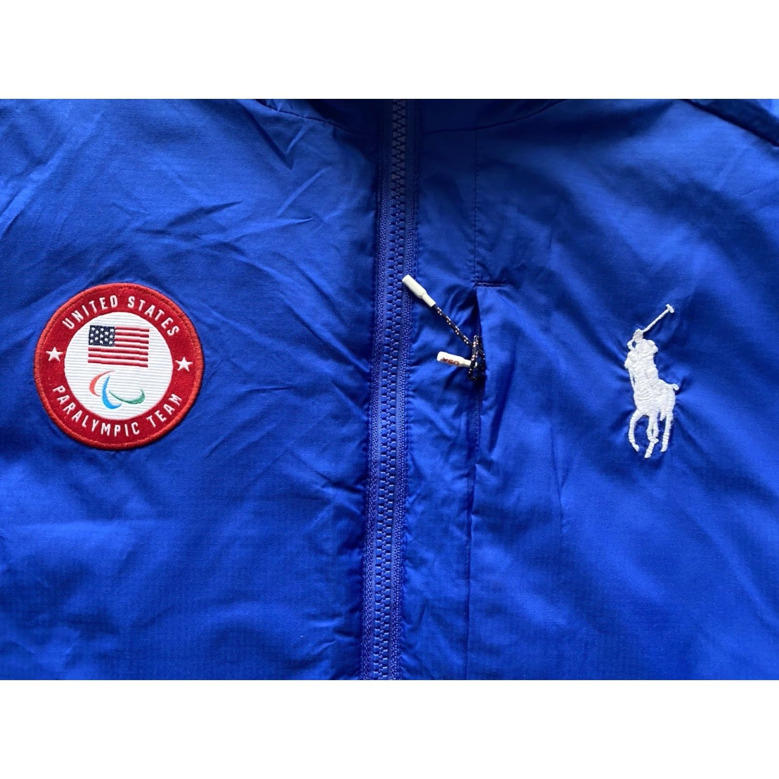Polo Ralph Lauren Polo Ralph Lauren Jacket Coat USA Women’s Blue M 2022 Paralympic Team Polo Ralph Lauren USA Sports Coat Women’s Blue M Size M / US 6-8 / IT 42-44 - 6 Thumbnail