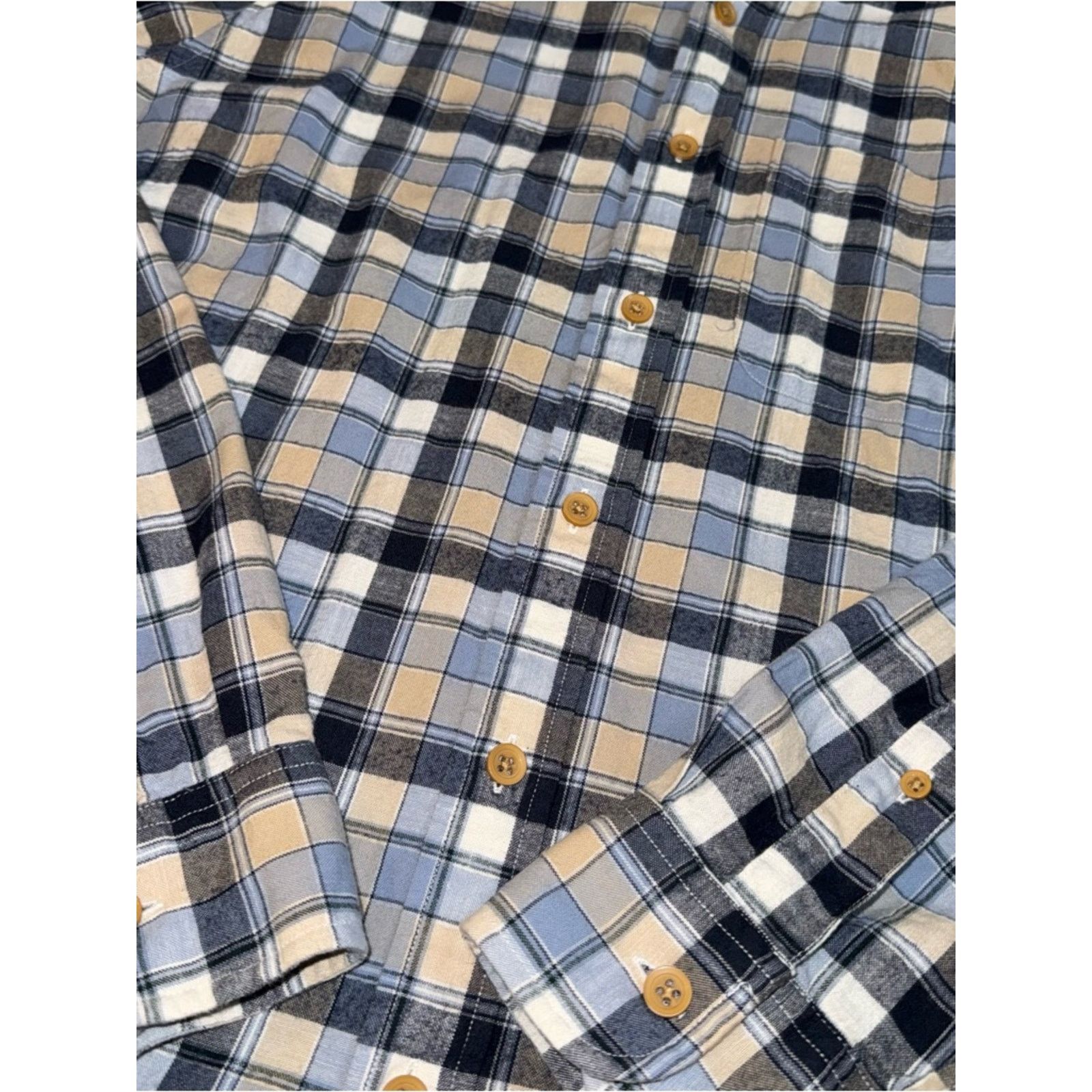 Abercrombie & Fitch Abercrombie & Fitch Cotton Plaid Button Down Sz XL Slim Size US XL / EU 56 / 4 - 2 Thumbnail