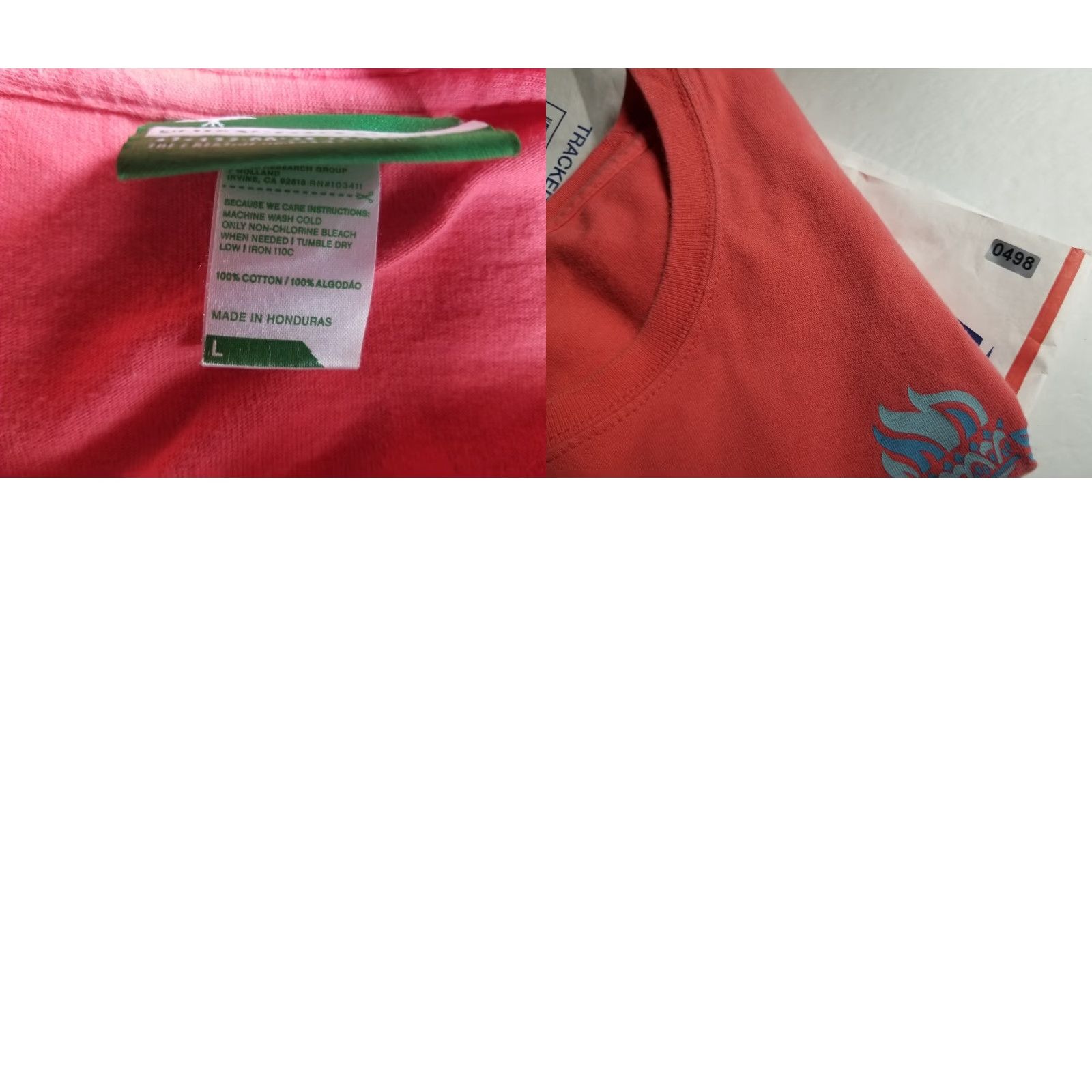 Vintage LRG Men T-Shirt Size Large Crewneck Short Sleeve Graphic Tee Pink Cotton Regular Short Sleeve Crew Neck Large Mens Size US L / EU 52-54 / 3 - 8 Thumbnail