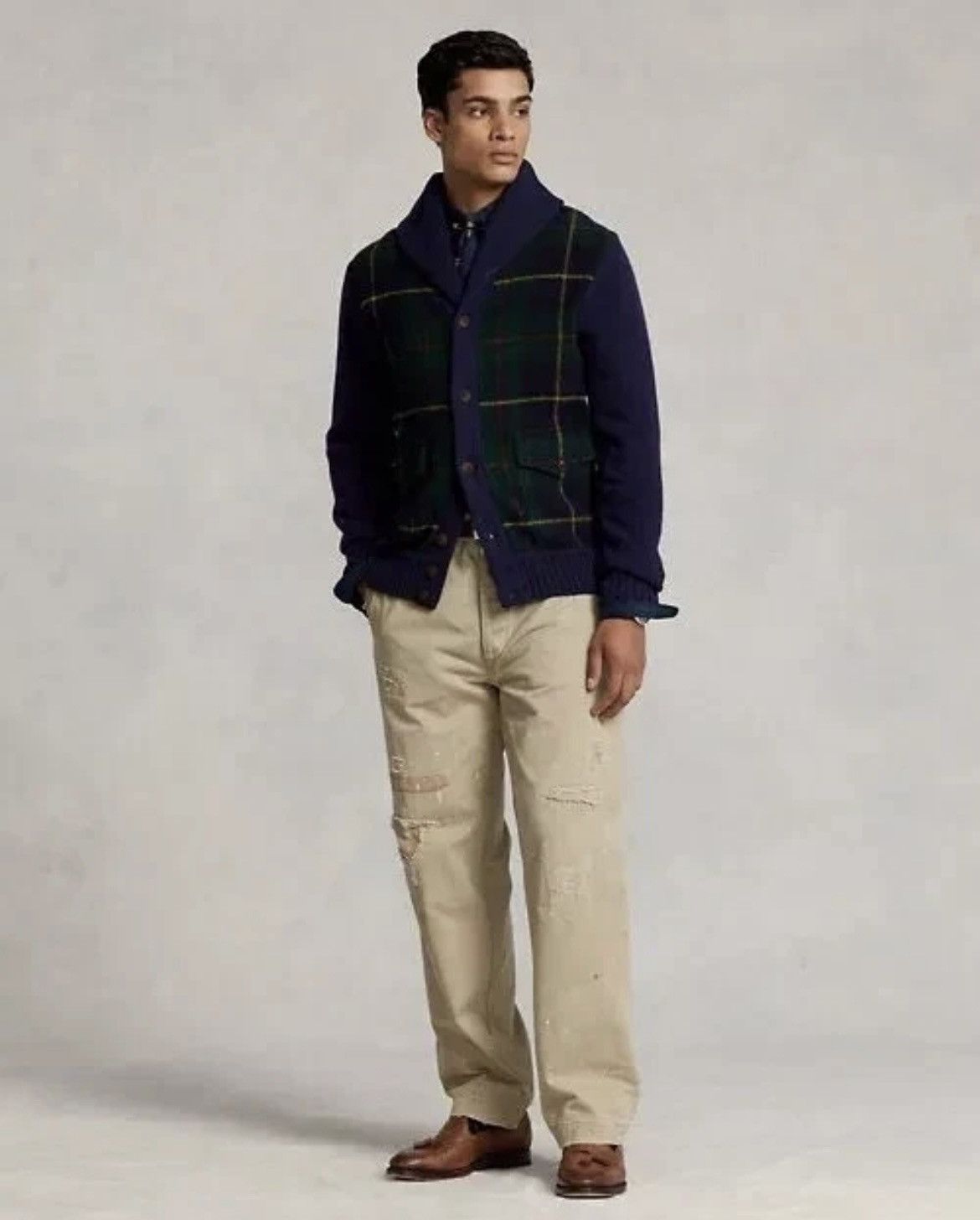 Polo Ralph Lauren Polo Ralph Lauren Tartan Plaid Wool Cardigan Men’s Small Size US S / EU 44-46 / 1 - 3 Thumbnail