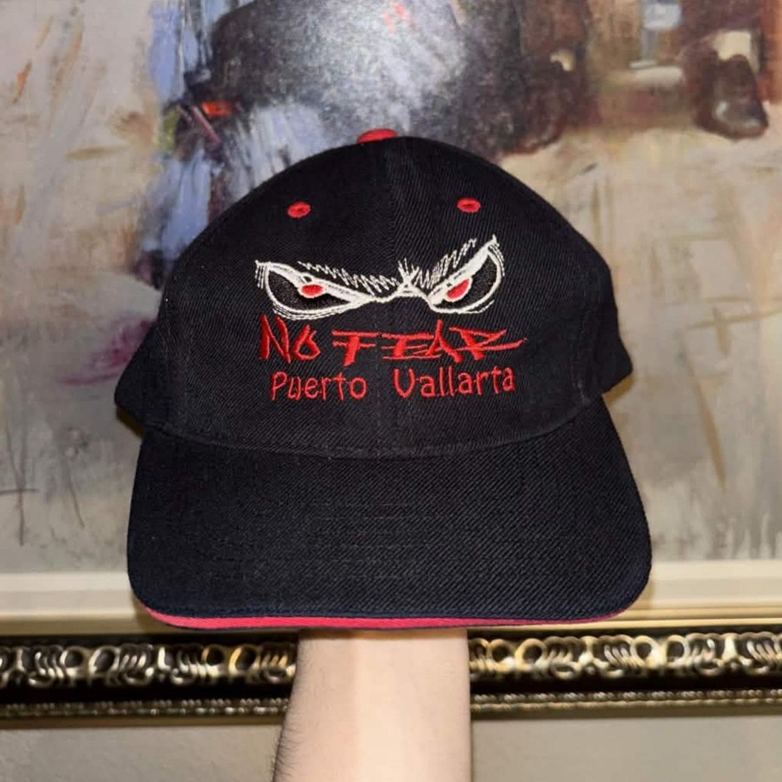 No Fear Y2K No Fear Puetro Vallarta Souvenir Hat Size ONE SIZE - 1 Thumbnail