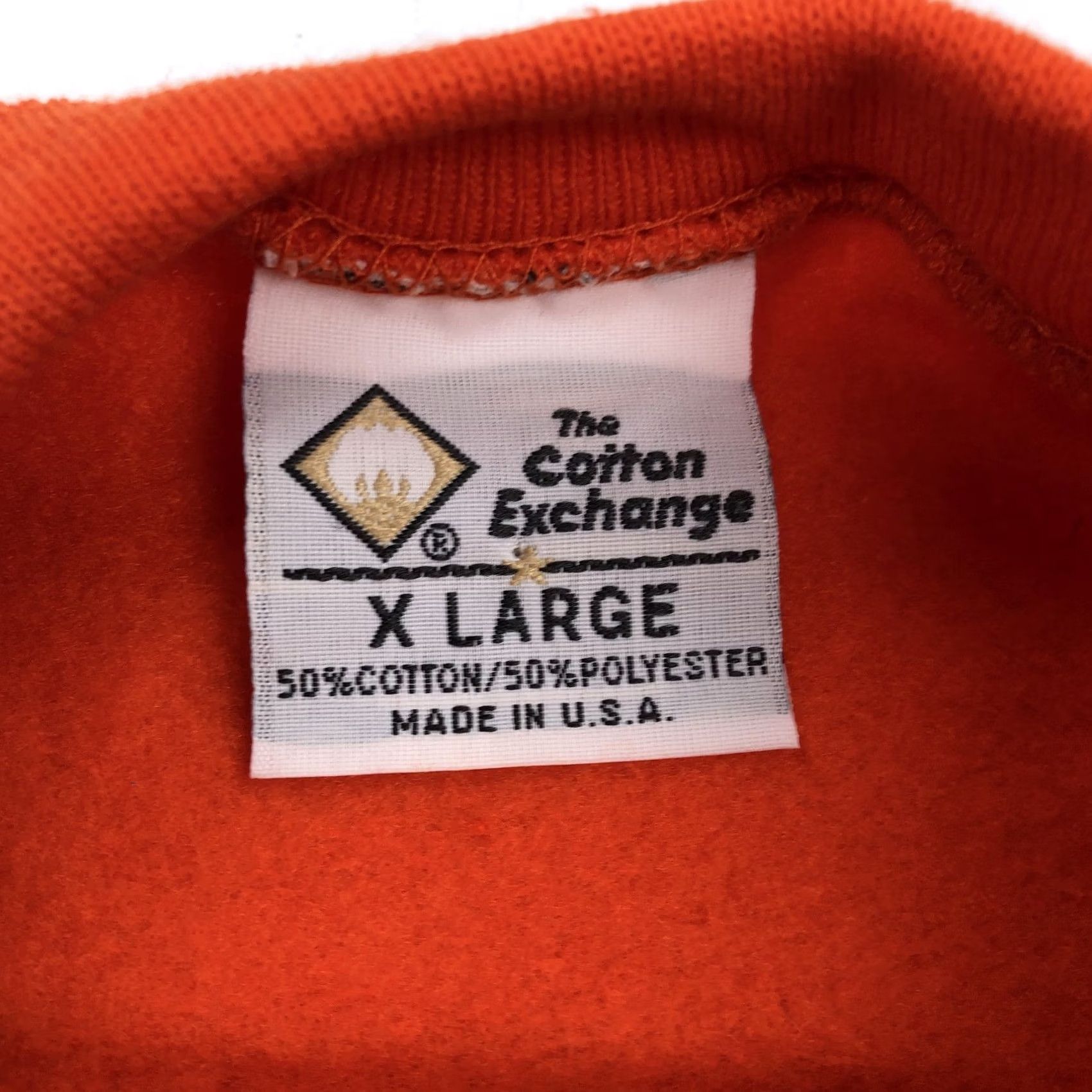 Vintage VINTAGE The Cotton Exchange Virginia Football Sweatshirt Mens XL Orange Crew Neck Size US XL / EU 56 / 4 - 3 Thumbnail