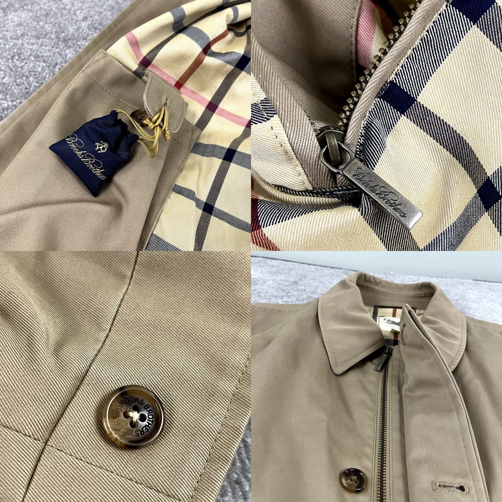 Brooks Brothers Brooks Brothers Jacket Womens Medium Brown Long Dress Overcoat Full Zip Classic Size M / US 6-8 / IT 42-44 - 8 Thumbnail