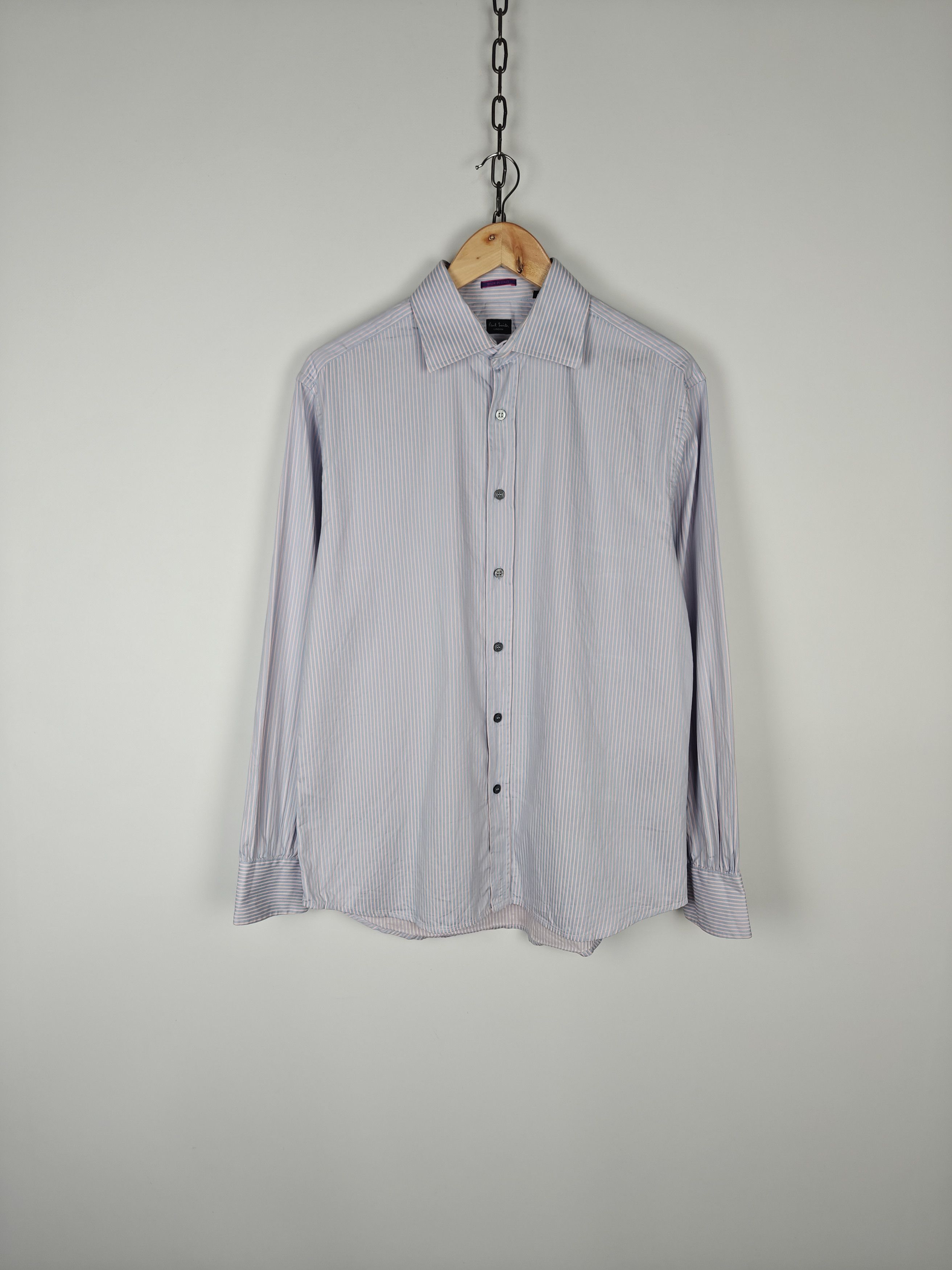 Paul Smith Paul Smith Italy Shirt Collared Striped size 16/41 (L) Size US L / EU 52-54 / 3 - 1 Thumbnail