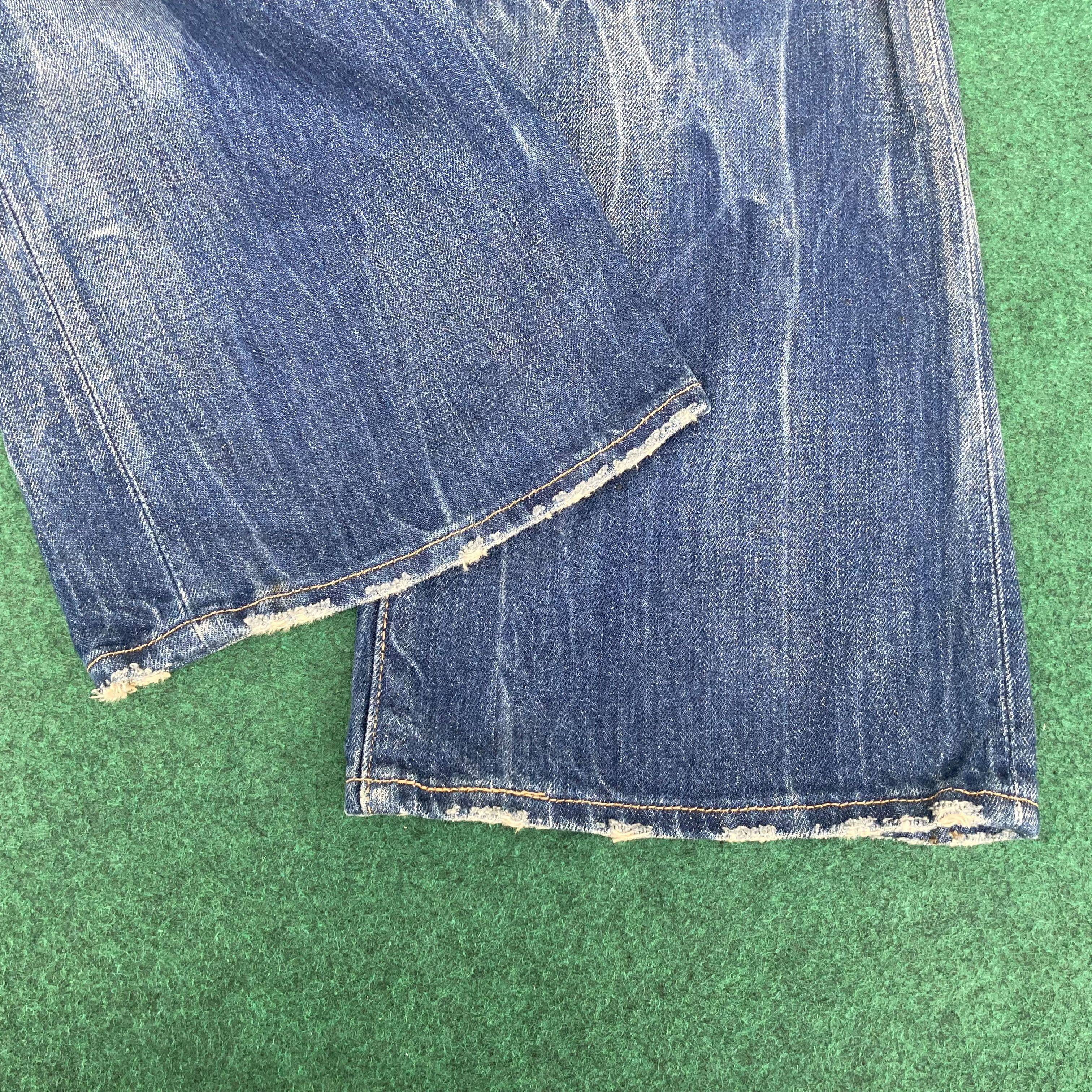 Levi's Vtg Levis 517 Denim Sz 34 Bootcut flared Faded Jeans Size US 34 / EU 50 - 7 Thumbnail