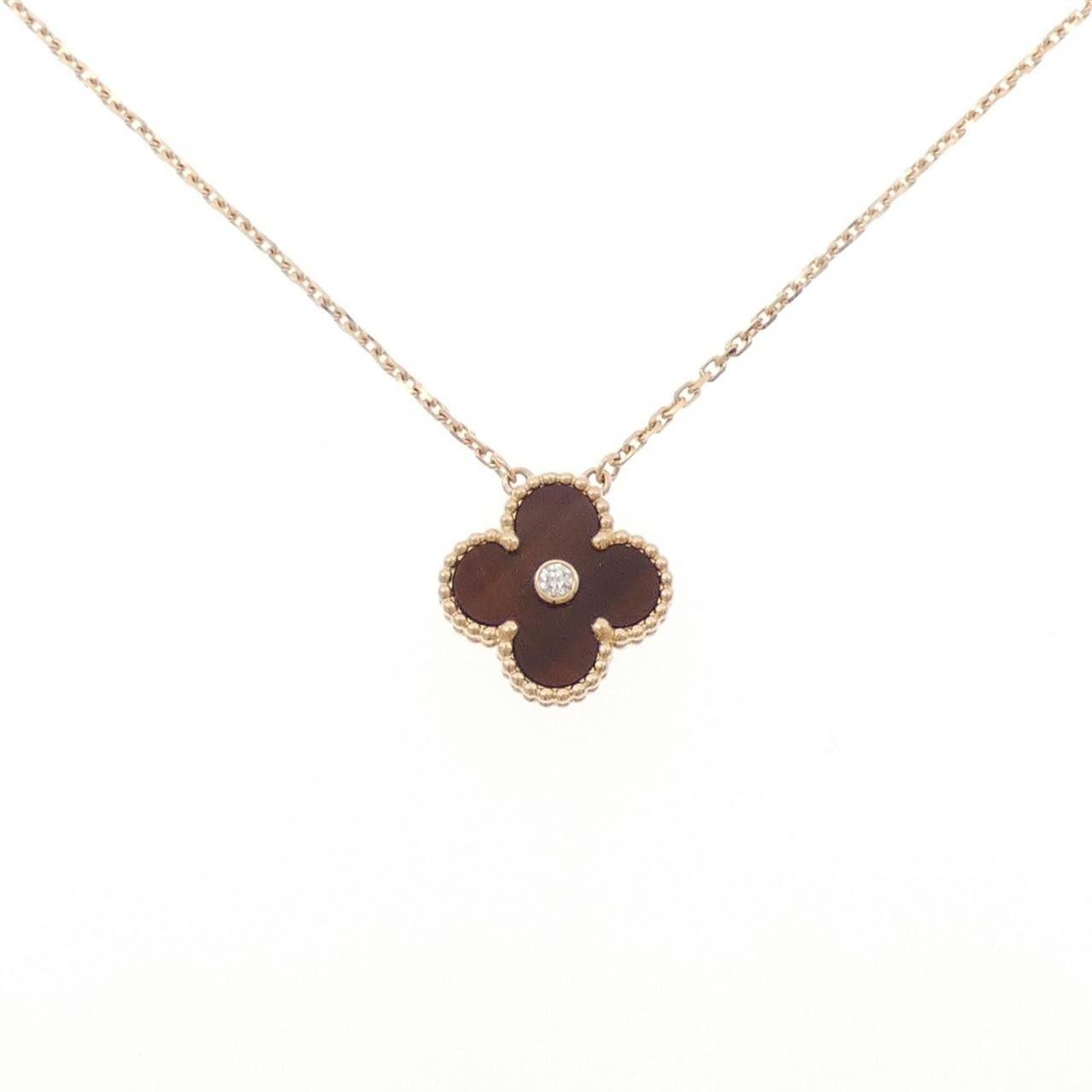 Van Cleef & Arpels Van Cleef & Arpels Van Cleef & Arpels Vintage Alhambra 750 Pink Gold Limited Necklace Precious Metal Necklace DUTY FREE for USA Size ONE SIZE - 1 Thumbnail
