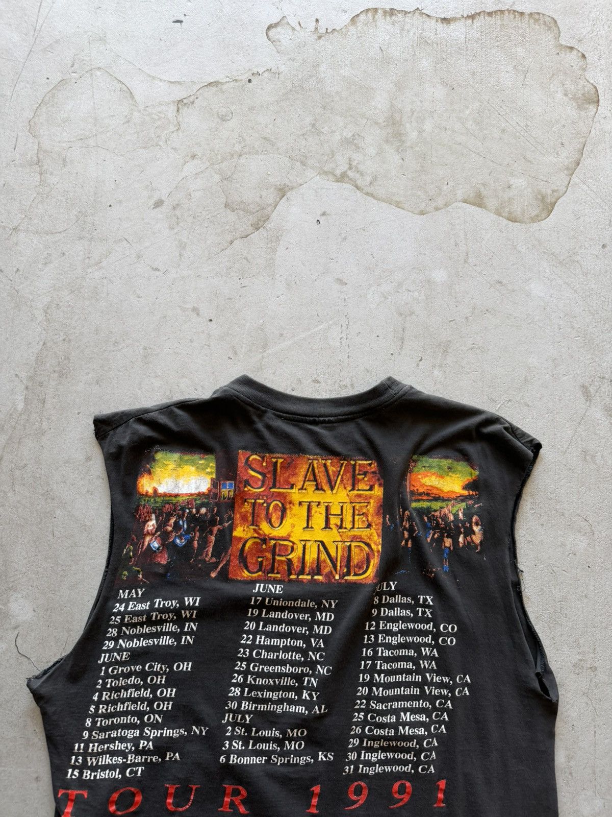 Vintage 1991 Skid Row ‘Slave to the Grind’ Size US XL / EU 56 / 4 - 7 Thumbnail