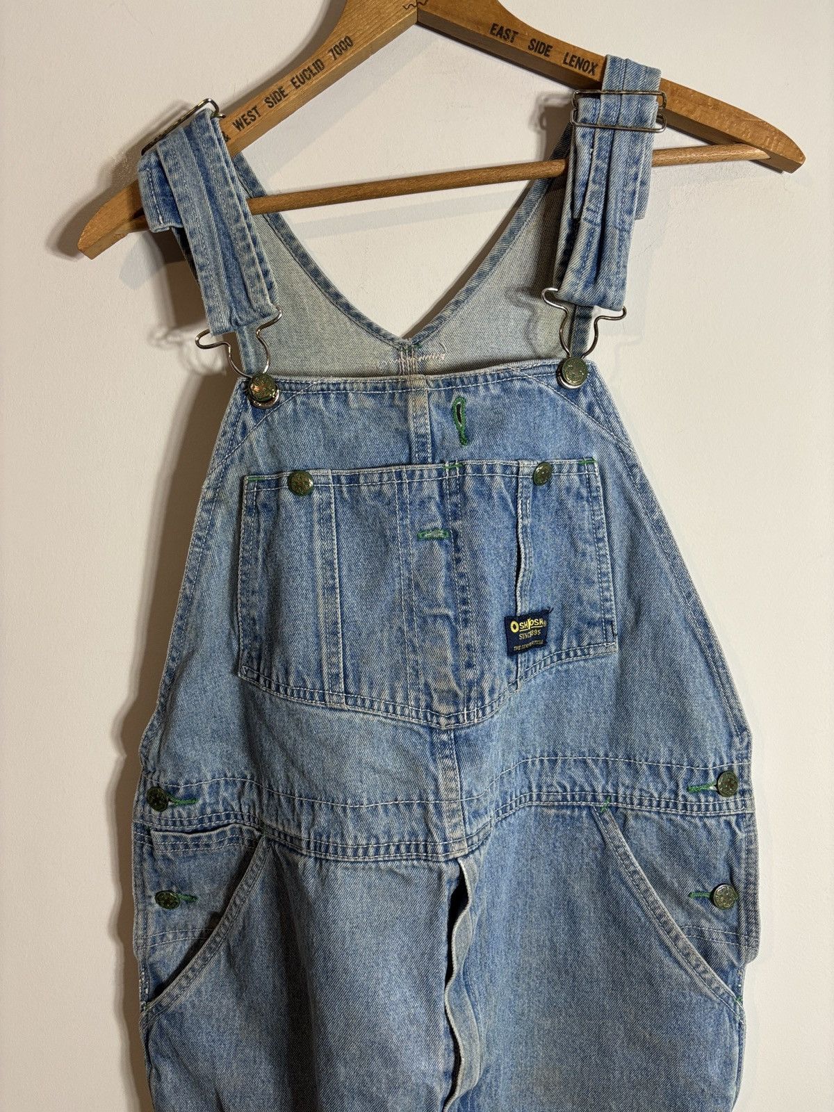 Oshkosh Vintage Oshkosh Denim Overalls Workwear 36x30 Size US 36 / EU 52 - 1 Thumbnail