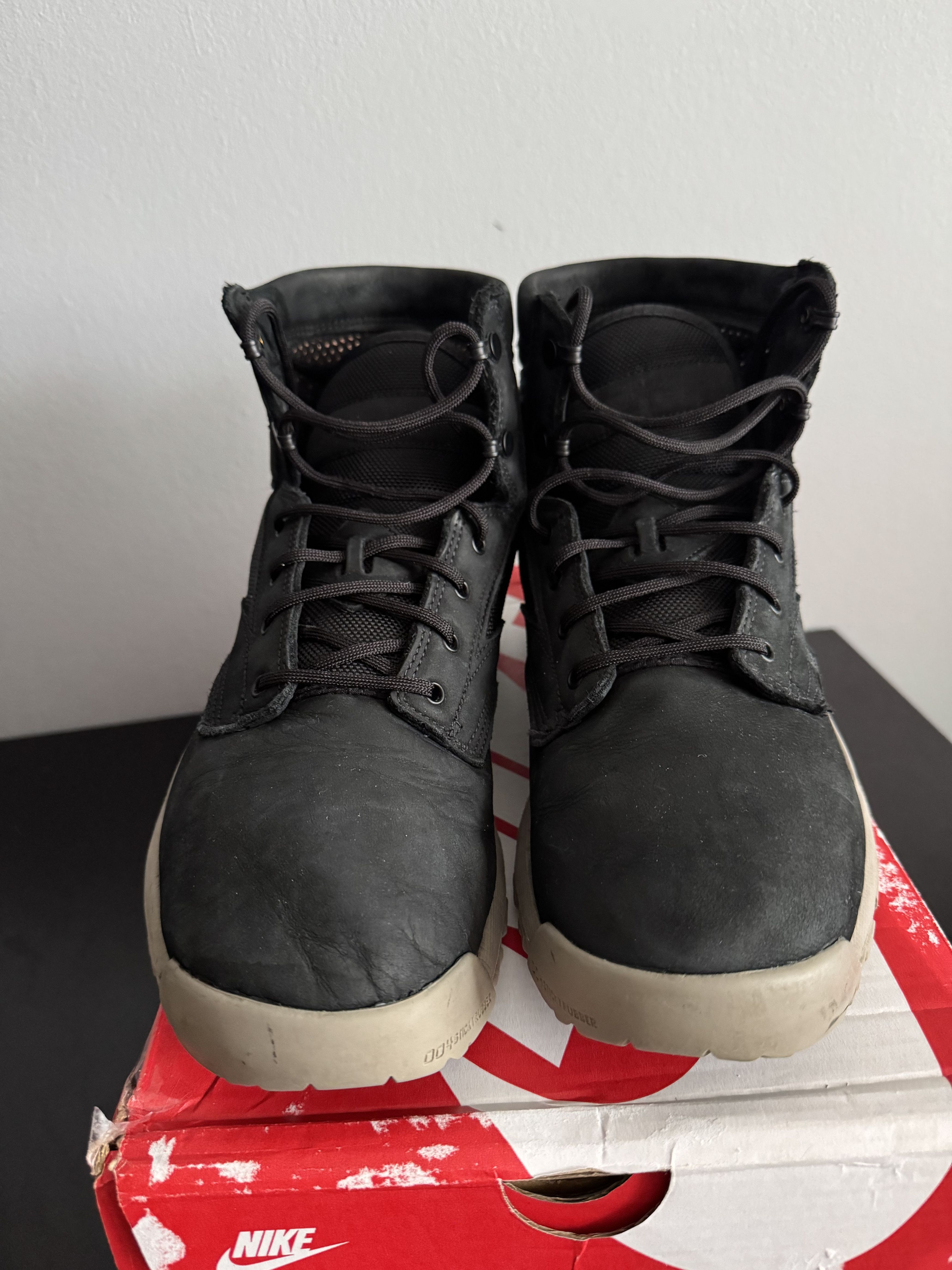 Nike Nike SFB 6 ACG NSW Black Taupe Leather Boots 862507-002 Size US 9.5 / EU 42-43 - 4 Thumbnail