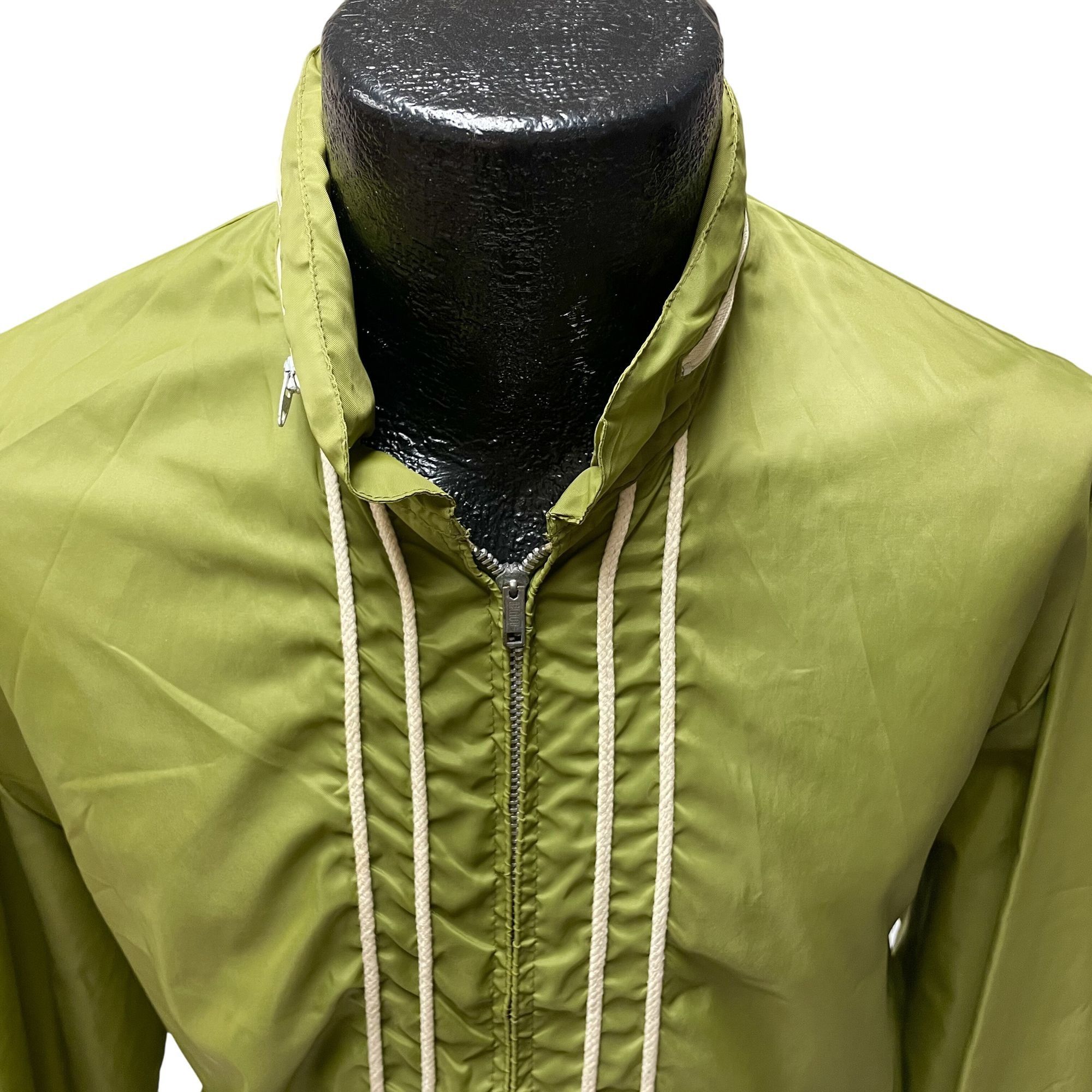 Other Vtg Nortex GREEN Windbreaker HOODED Racing Stripe Jacket Size US L / EU 52-54 / 3 - 3 Thumbnail