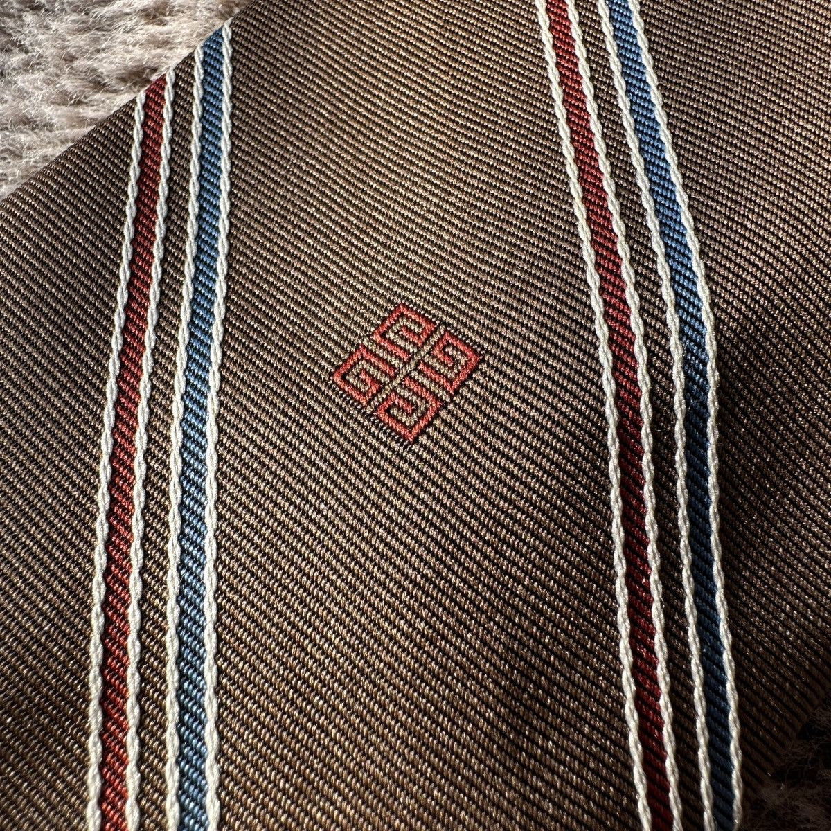 Givenchy Vintage Givenchy Brown men’s tie Size ONE SIZE - 2 Thumbnail