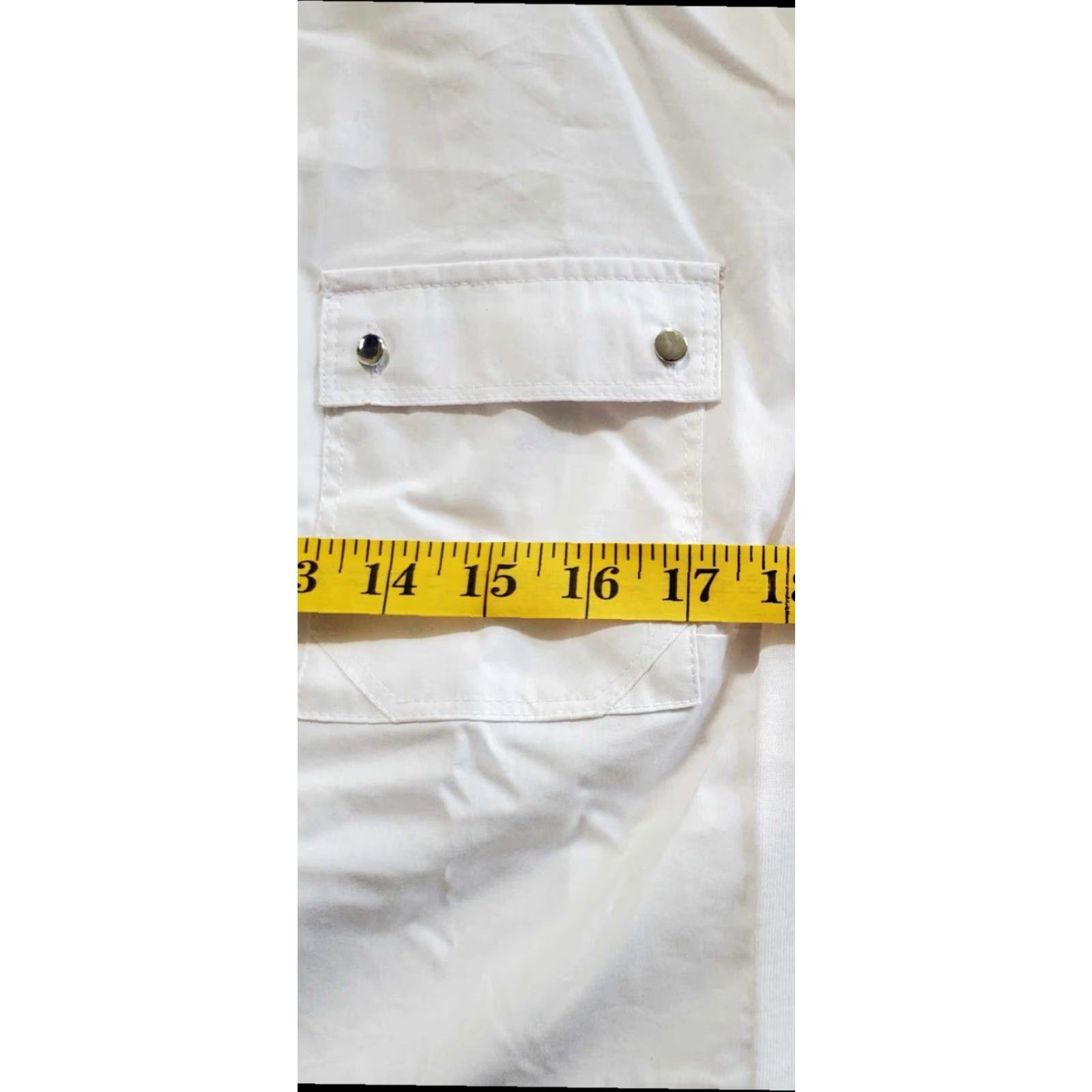 Vintage Zac & Rachel Womens Button-Up 2X White NWT MSRP 4 Plus Size Top Size XXL / US 16-18 / IT 52-54 - 5 Thumbnail
