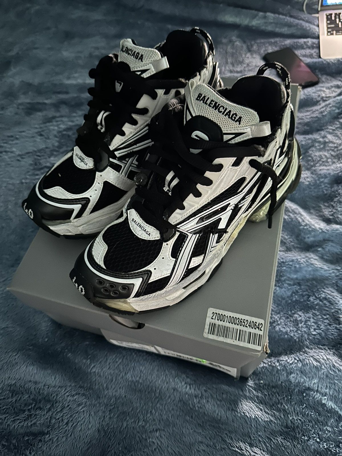 Balenciaga Bicolor mesh rubber
