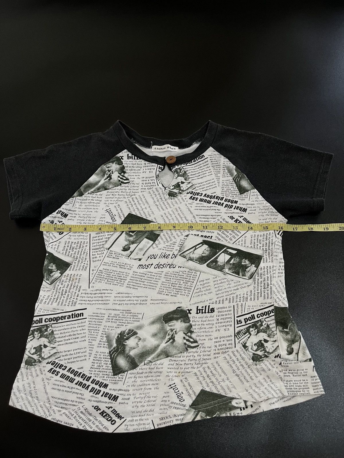 Hysteric Glamour × If Six Was Nine × Japanese Brand lisha plus newsspaper tee japanese brand Size US S / EU 44-46 / 1 - 8 Thumbnail