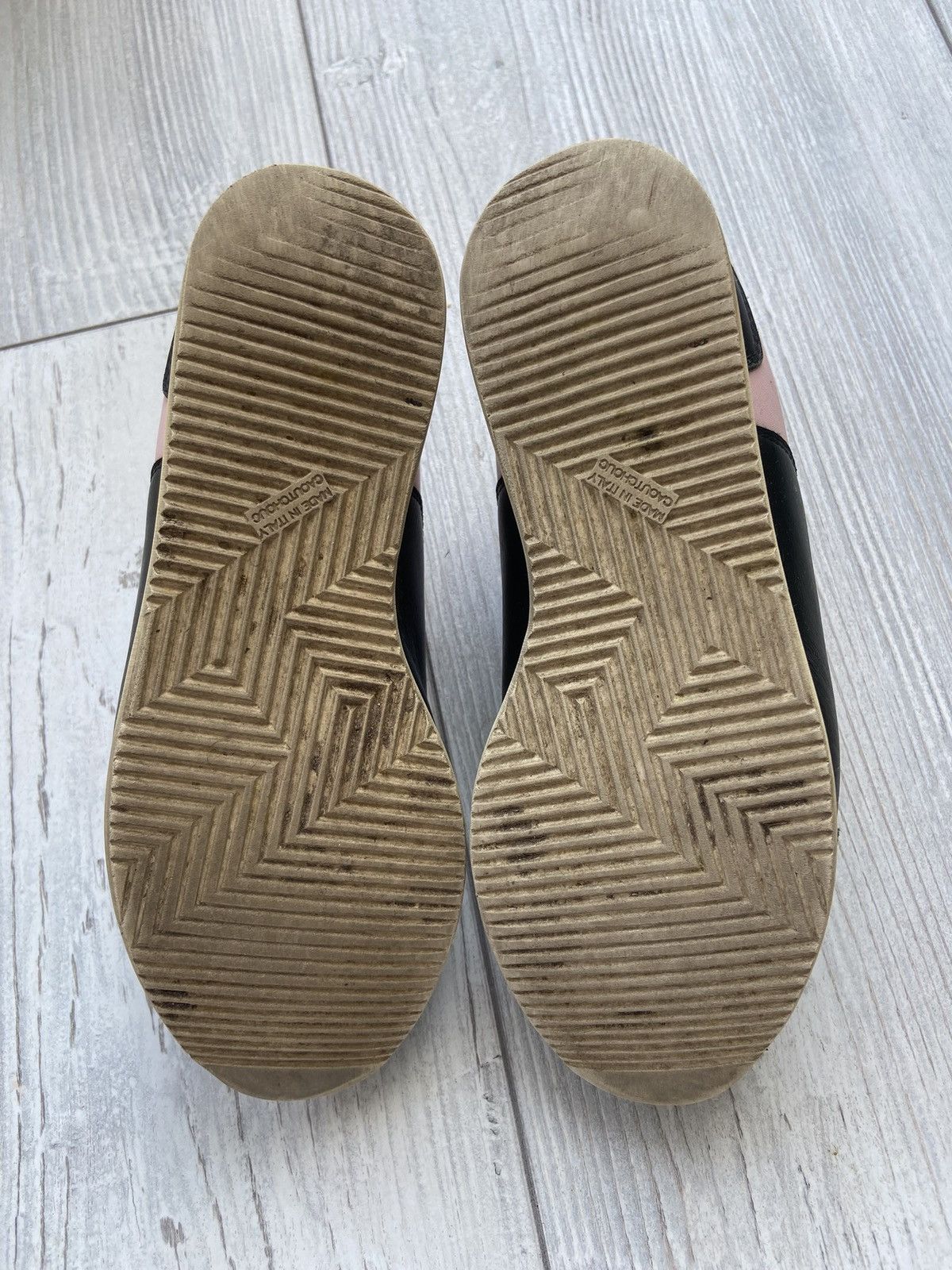 Hermes Hermes Leather Goal Sneakers Size US 7 / IT 37 - 8 Thumbnail
