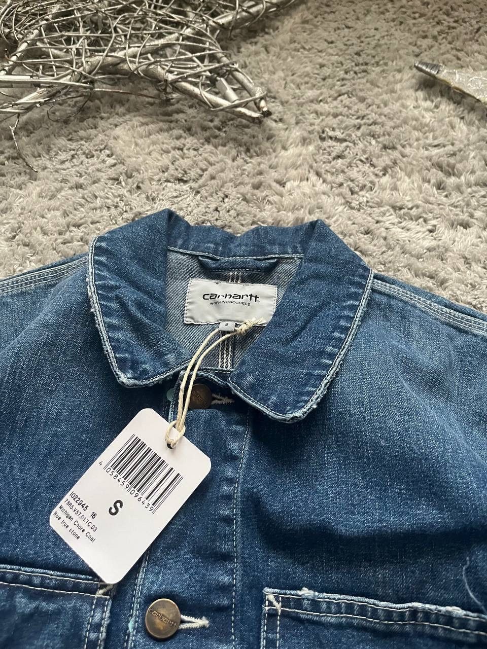 Carhartt × Vintage Carhartt Jeans Light Jacket Streetwear Vintage Logo Rare Size US S / EU 44-46 / 1 - 8 Thumbnail