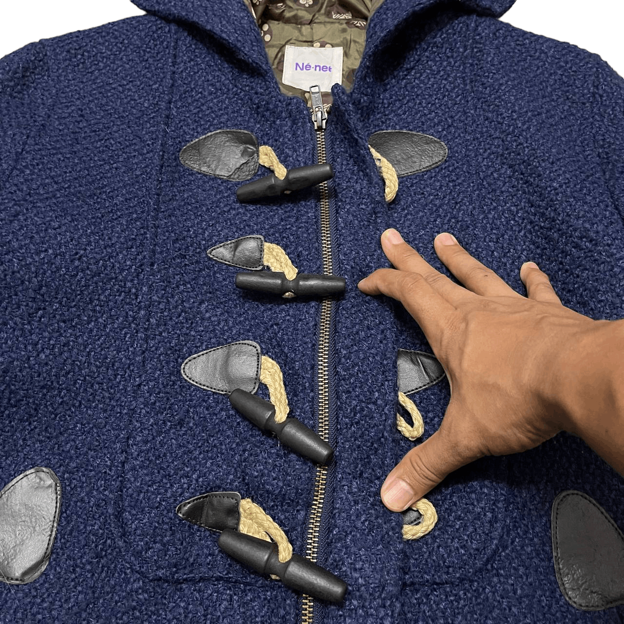 Ne-Net Vintage Ne-Net Issey Miyake Hooded Jacket Size US M / EU 48-50 / 2 - 5 Thumbnail