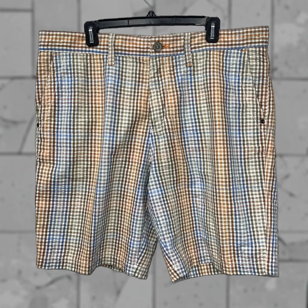Tommy Bahama Tommy Bahama Jeans Multicolor Plaid Shorts Mens Size 38 Size US 38 / EU 54 - 1 Thumbnail