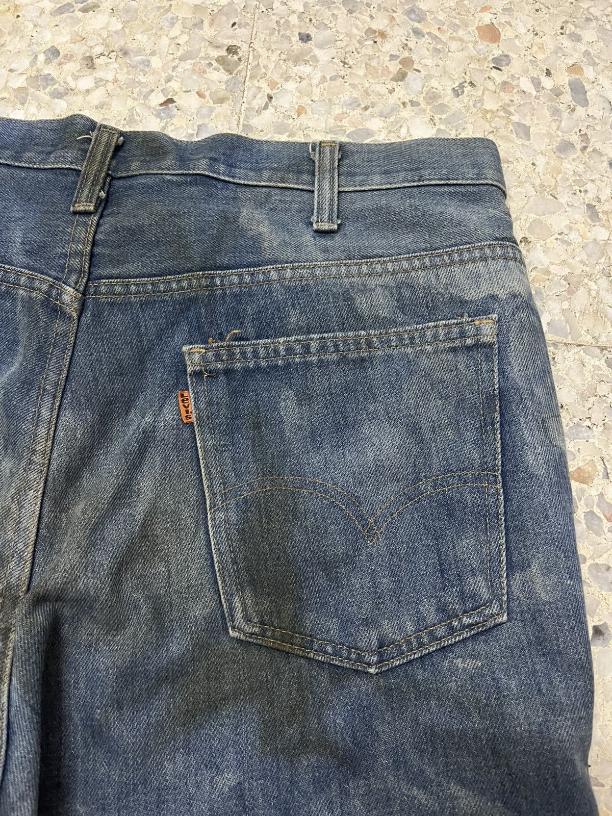 Levi's True crazy vintage rare 70s levis oren tag 646 bell bottom Size US 37 - 5 Thumbnail