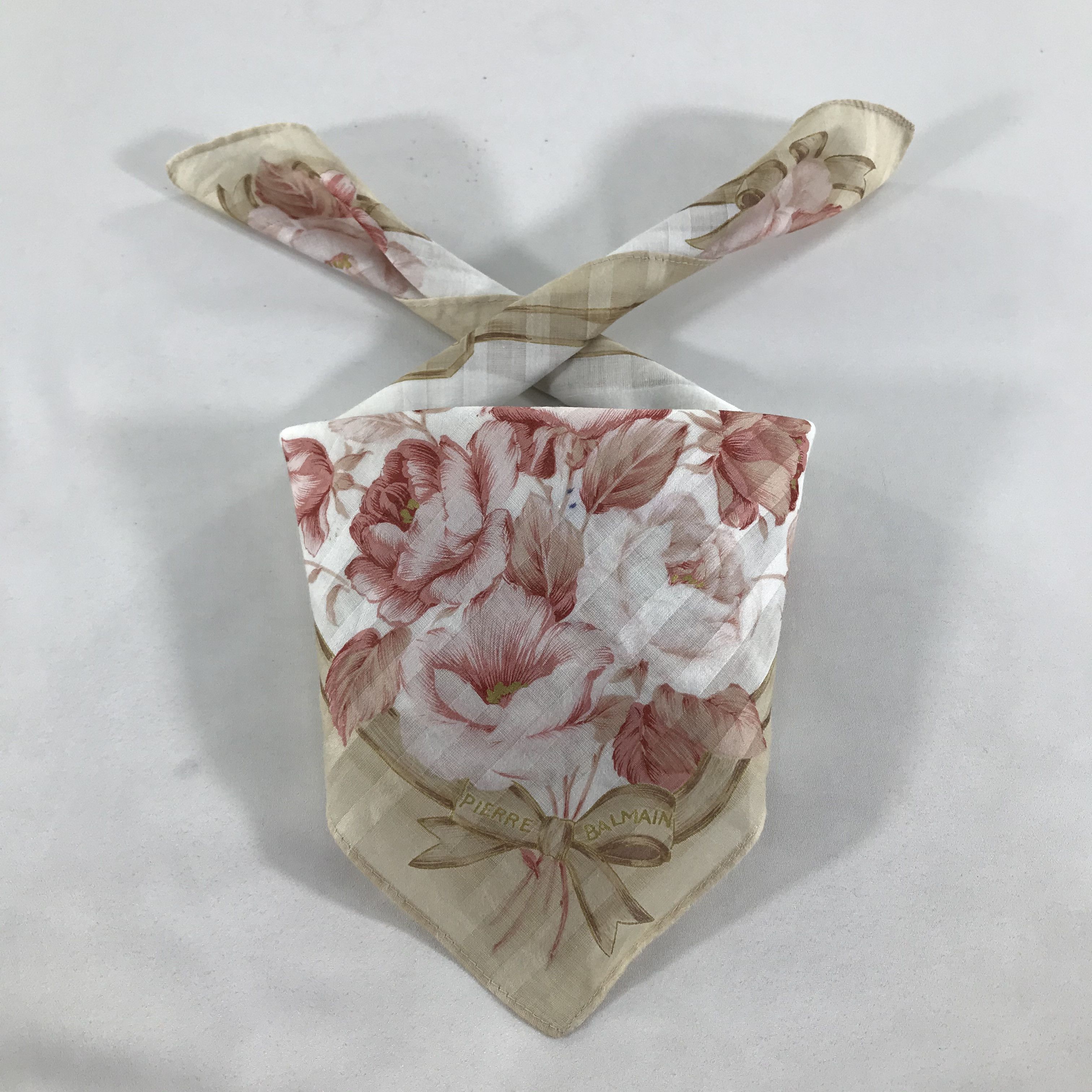Pierre Balmain × Vintage Pierre Balmain Bandana / Handkerchief / Neckerchief - S1884 Size ONE SIZE - 6 Thumbnail