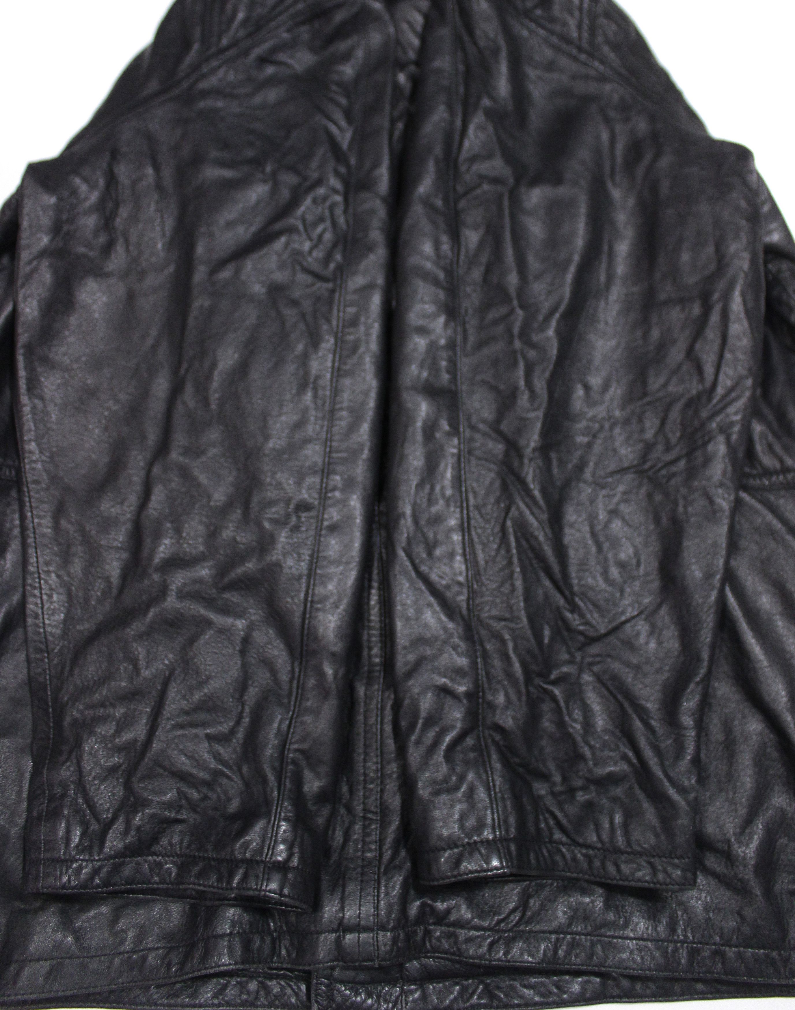 Yves Saint Laurent 90S Leather Jacket Vintage Size US M / EU 48-50 / 2 - 10 Thumbnail