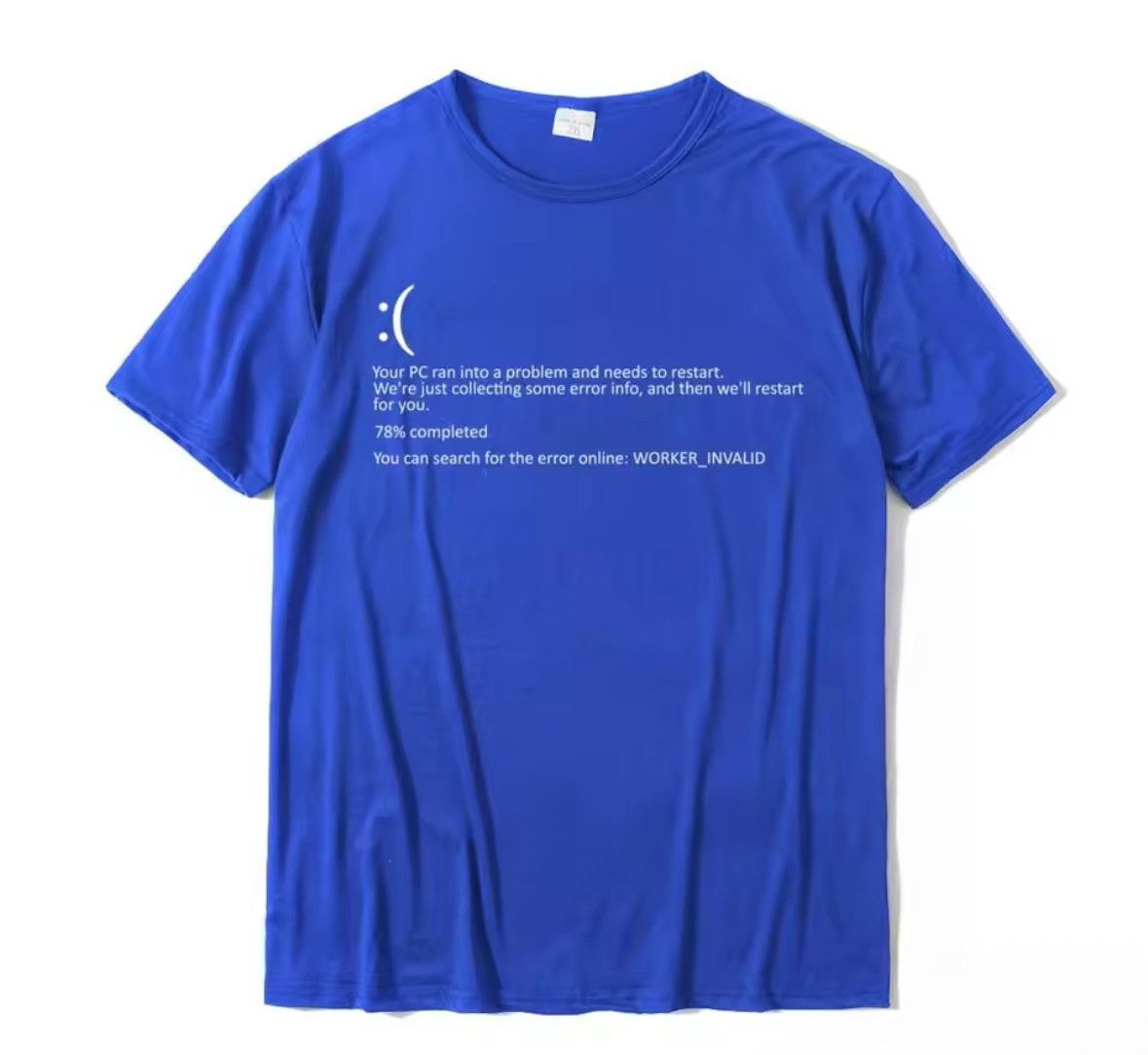 Other Creative IT Techician Blue Screen Computer T-Shirt Size US XXL / EU 58 / 5 - 1 Thumbnail