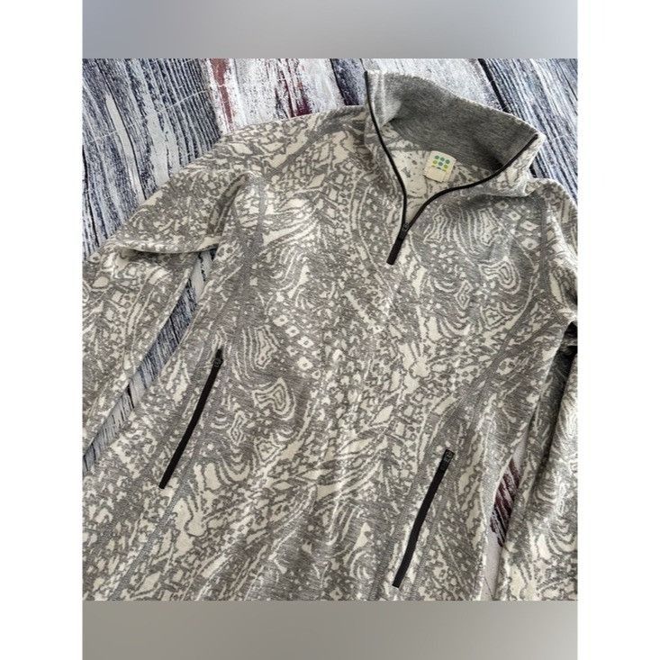 Other Title Nine Gray Merino Wool Knit Sweater Dress Size M / US 6-8 / IT 42-44 - 3 Thumbnail