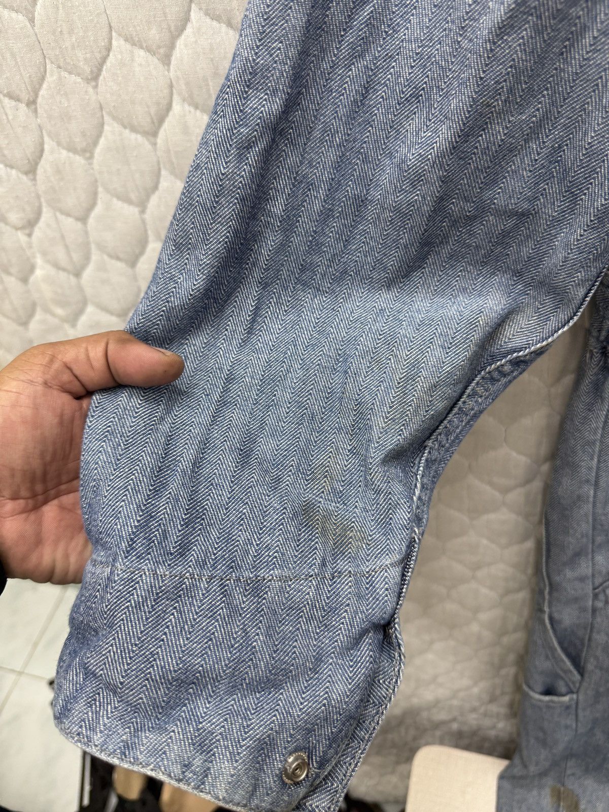 Dickies 🔥🔥🔥STEALS DICKIES DENIM COVERALL Size US 37 - 6 Thumbnail