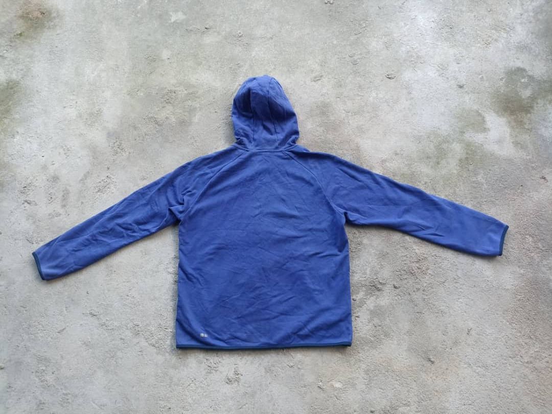 Japanese Brand × Uniqlo Uniqlo blue fleece zipper Hoodie Size US M / EU 48-50 / 2 - 4 Thumbnail