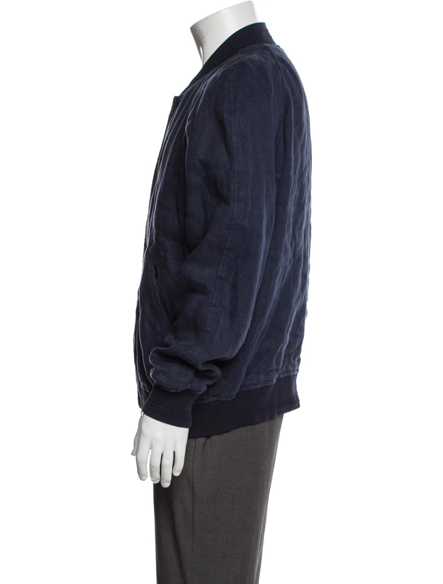 A.P.C. A.P.C. Linen Bomber Jacket Size US S / EU 44-46 / 1 - 5 Thumbnail