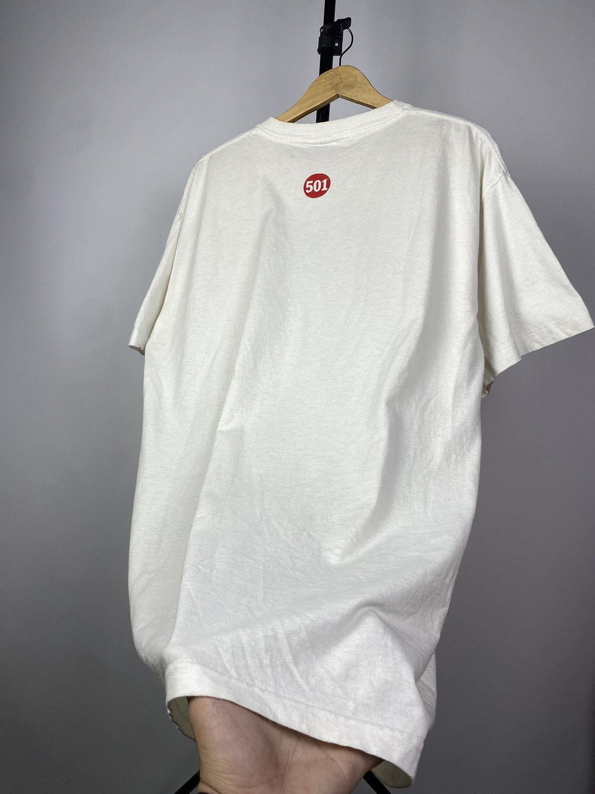 Levi's × Levi's Vintage Clothing Vintage 1990s Levi’s 501 T shirt mens Large tee Rare Size US M / EU 48-50 / 2 - 20 Thumbnail