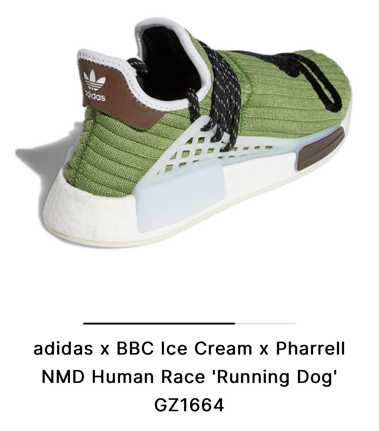 Adidas × Icecream adidas x Pharrell NO BOX 'Running Dog' Size US 9 / EU 42 - 8 Thumbnail