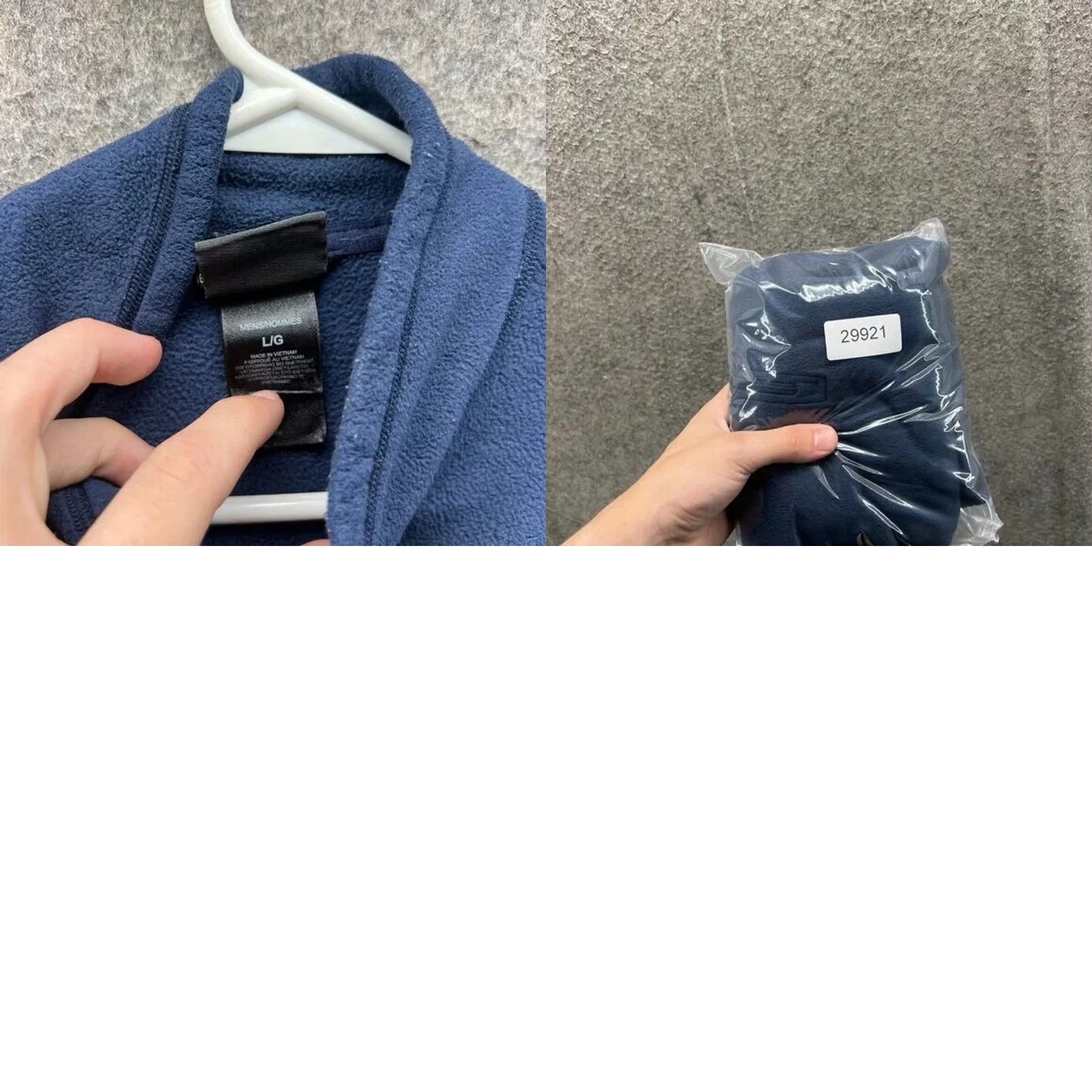 The North Face The North Face Sweater Men Large Blue Half Zip Fleece Pullover Denali Jacket Size US L / EU 52-54 / 3 - 8 Thumbnail