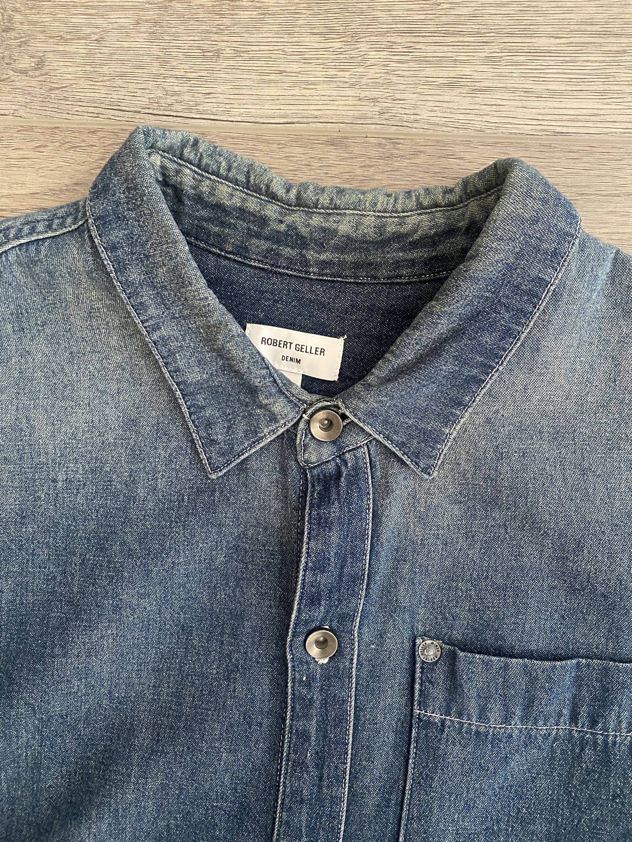 Robert Geller Denim Shirt Size US S / EU 44-46 / 1 - 2 Thumbnail