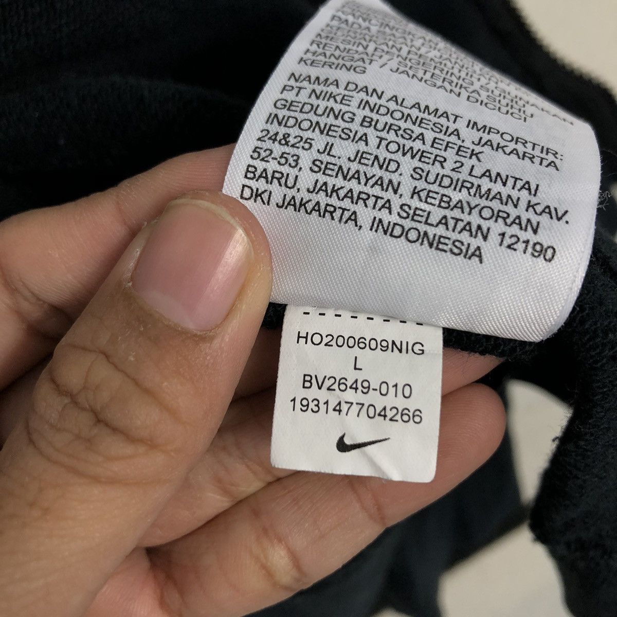 Nike 📌Vintage Zipper Hoodie Running Nike Jacket Rich Black Size US L / EU 52-54 / 3 - 25 Thumbnail