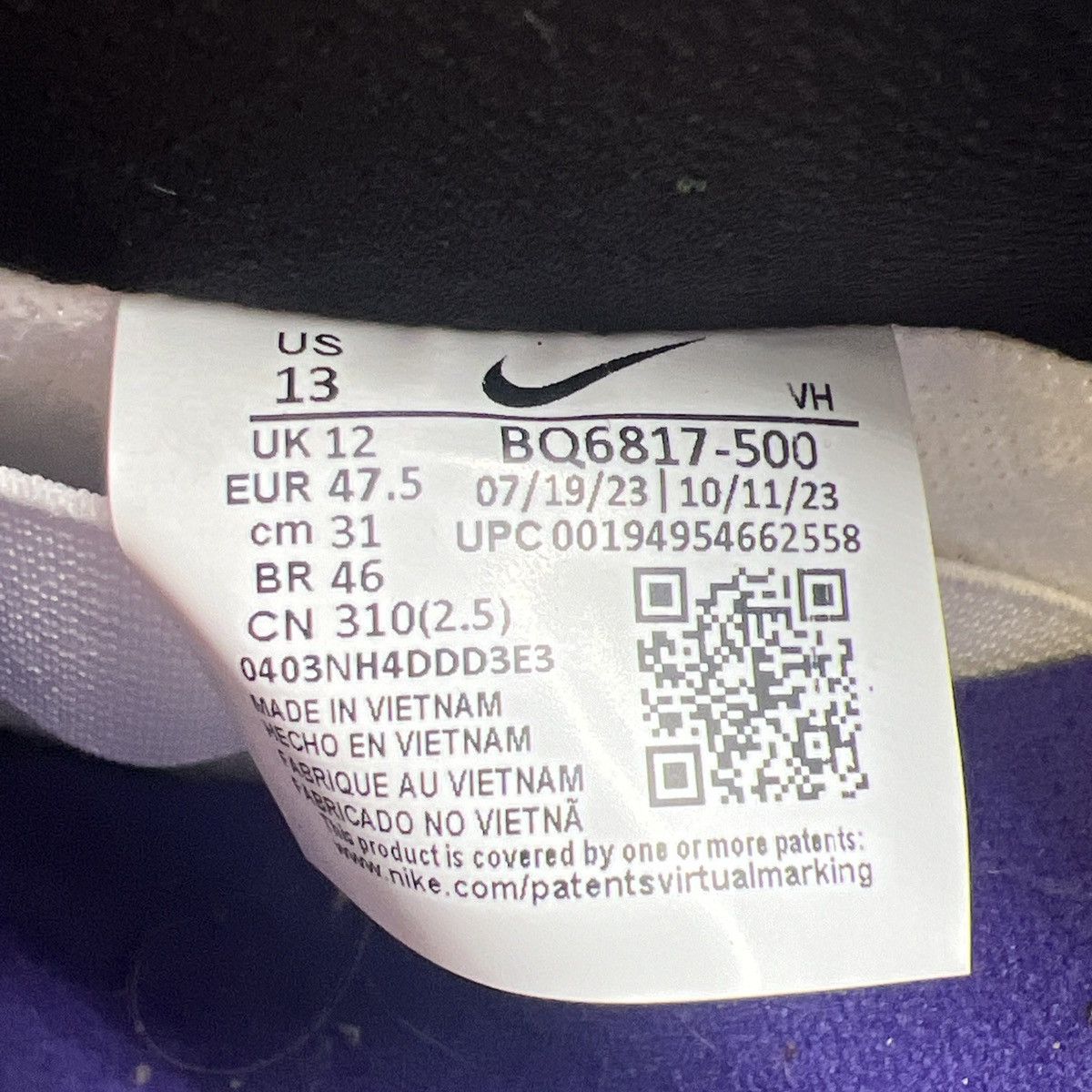 Nike Nike dunk low sb court purple Size US 13 / EU 46 - 9 Thumbnail
