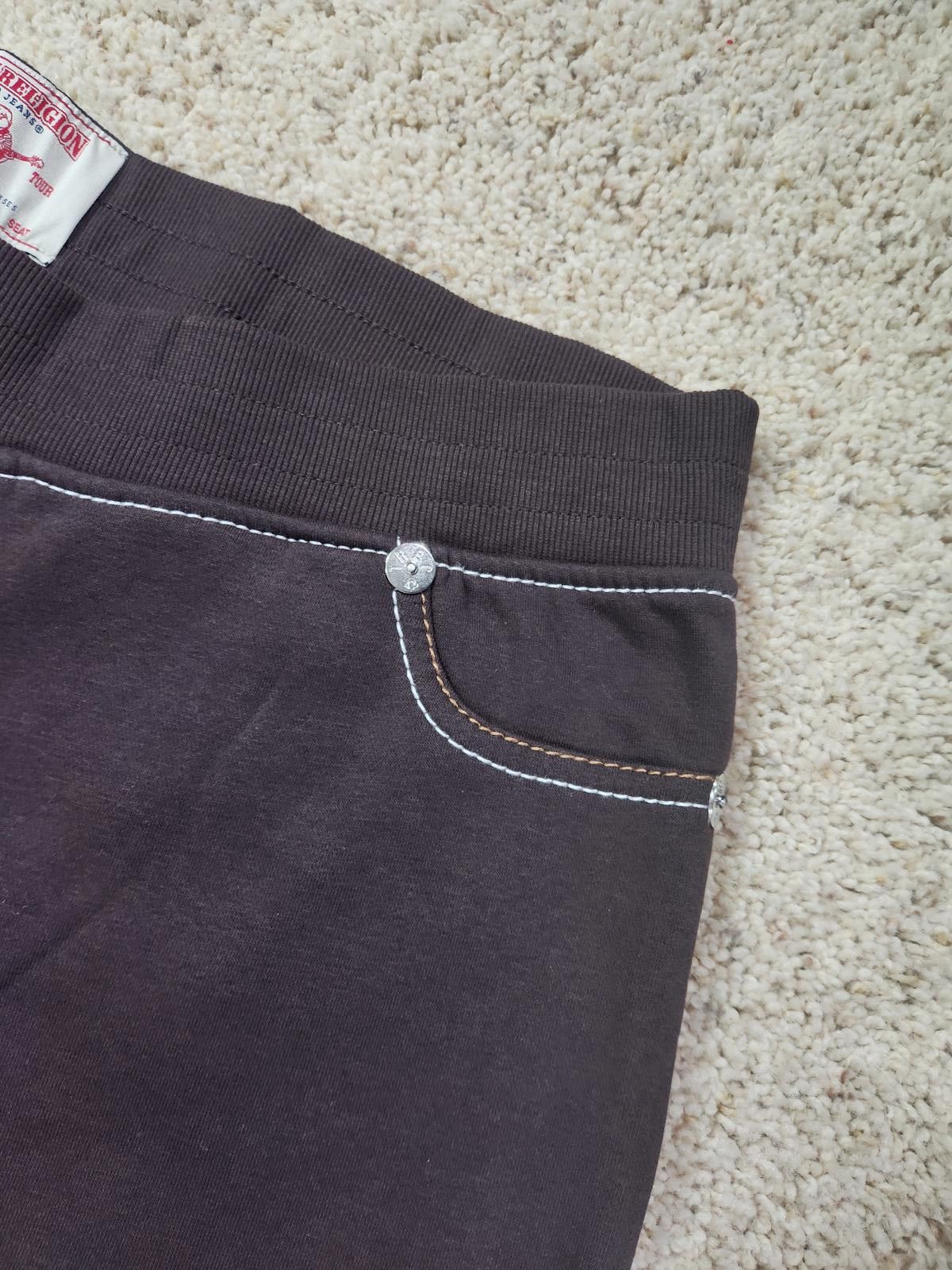 True Religion NEW True Religion Pull-On Flare Jeans Black Anniversary 2XL Size 42" / US 20 - 5 Thumbnail