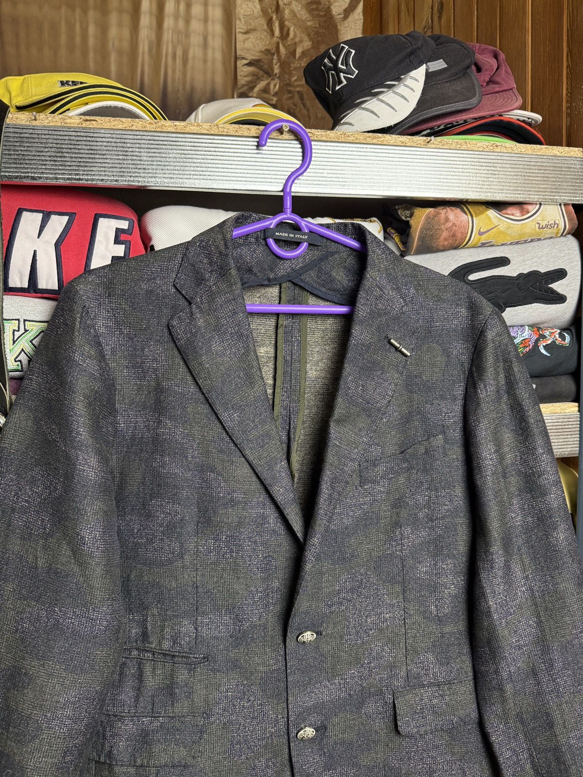 Tagliatore Tagliatore navy button blazer Size 48R - 3 Thumbnail