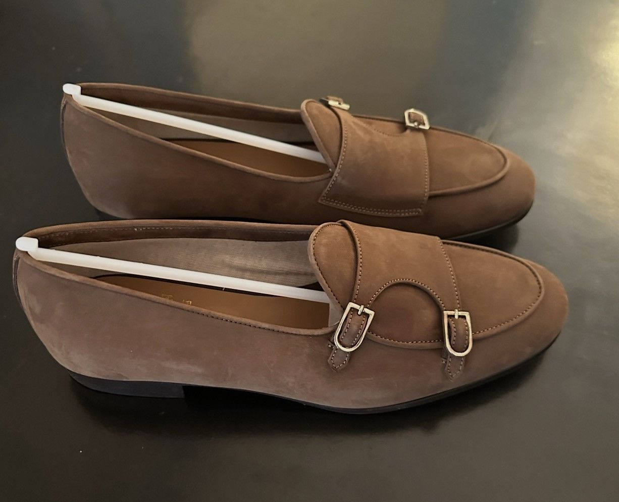 Other Edhen Milano Monkstrap calfskin loafer Size US 7 / EU 40 - 2 Thumbnail