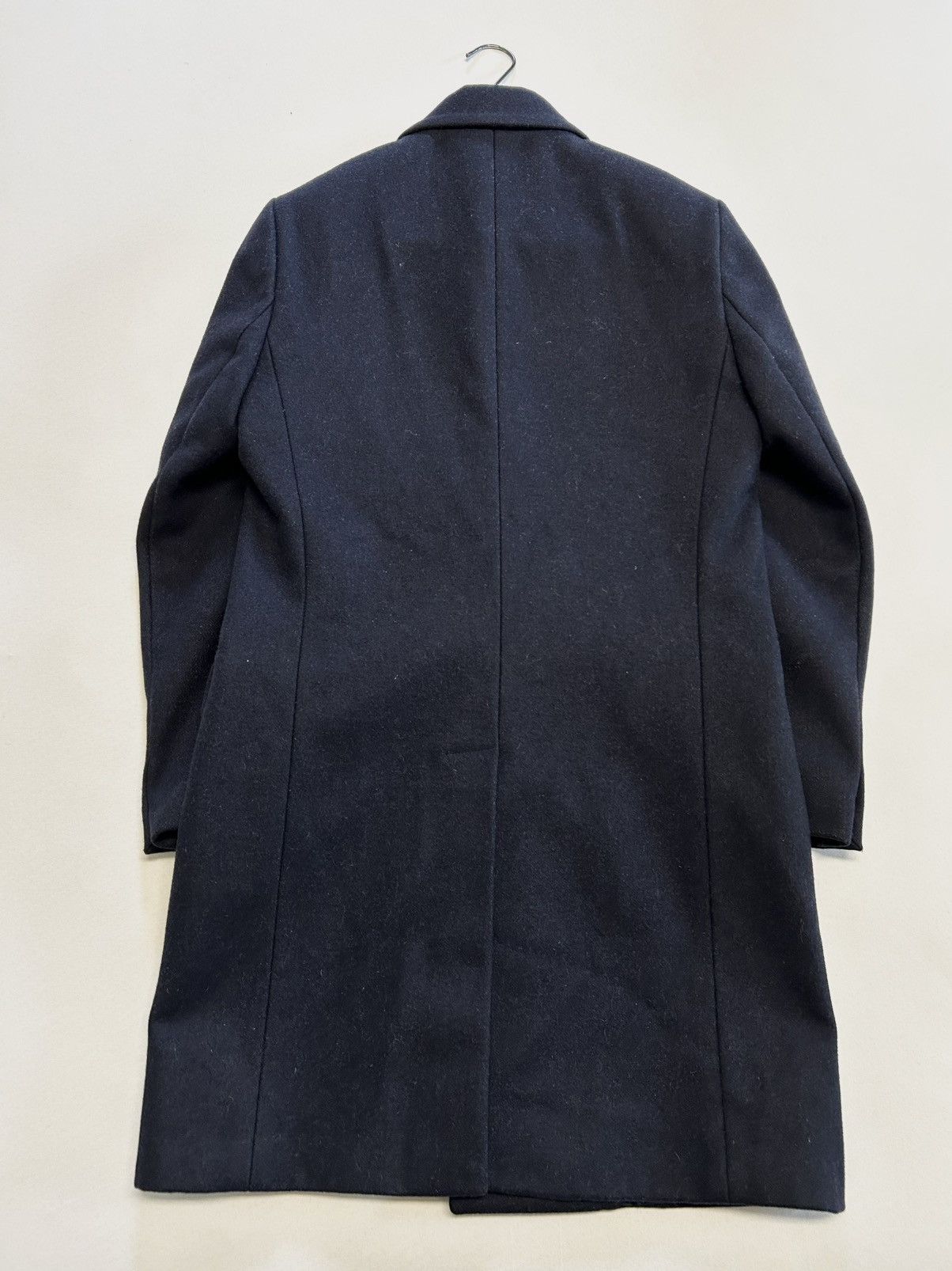 Our Legacy FW2015 Heavy Camel Wool Coat Navy Size US M / EU 48-50 / 2 - 8 Thumbnail
