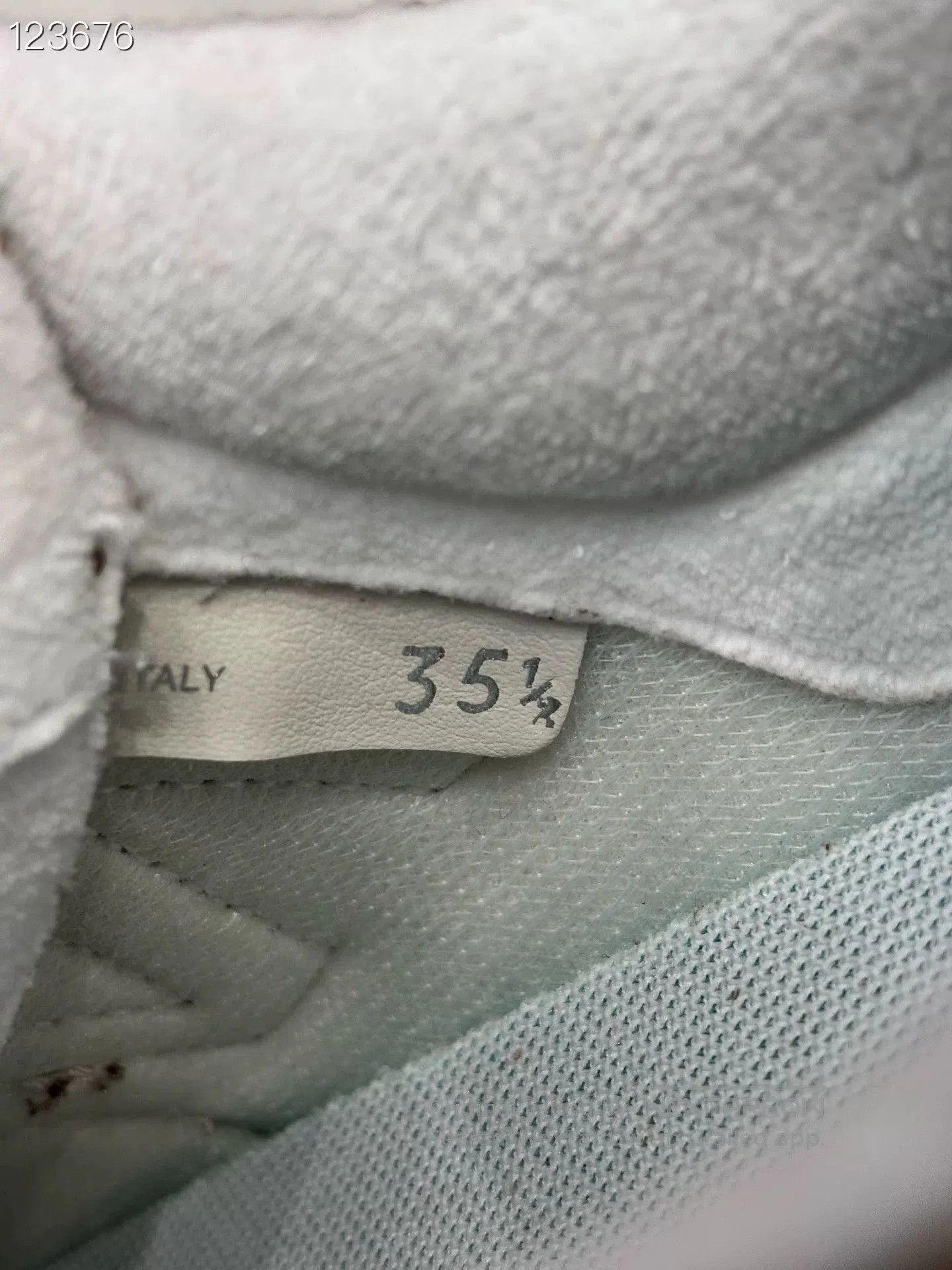 Miu Miu Miumiu New Balance 574 Striped Corduroy Sneakers. Size US 4.5 / IT 34.5 - 7 Thumbnail