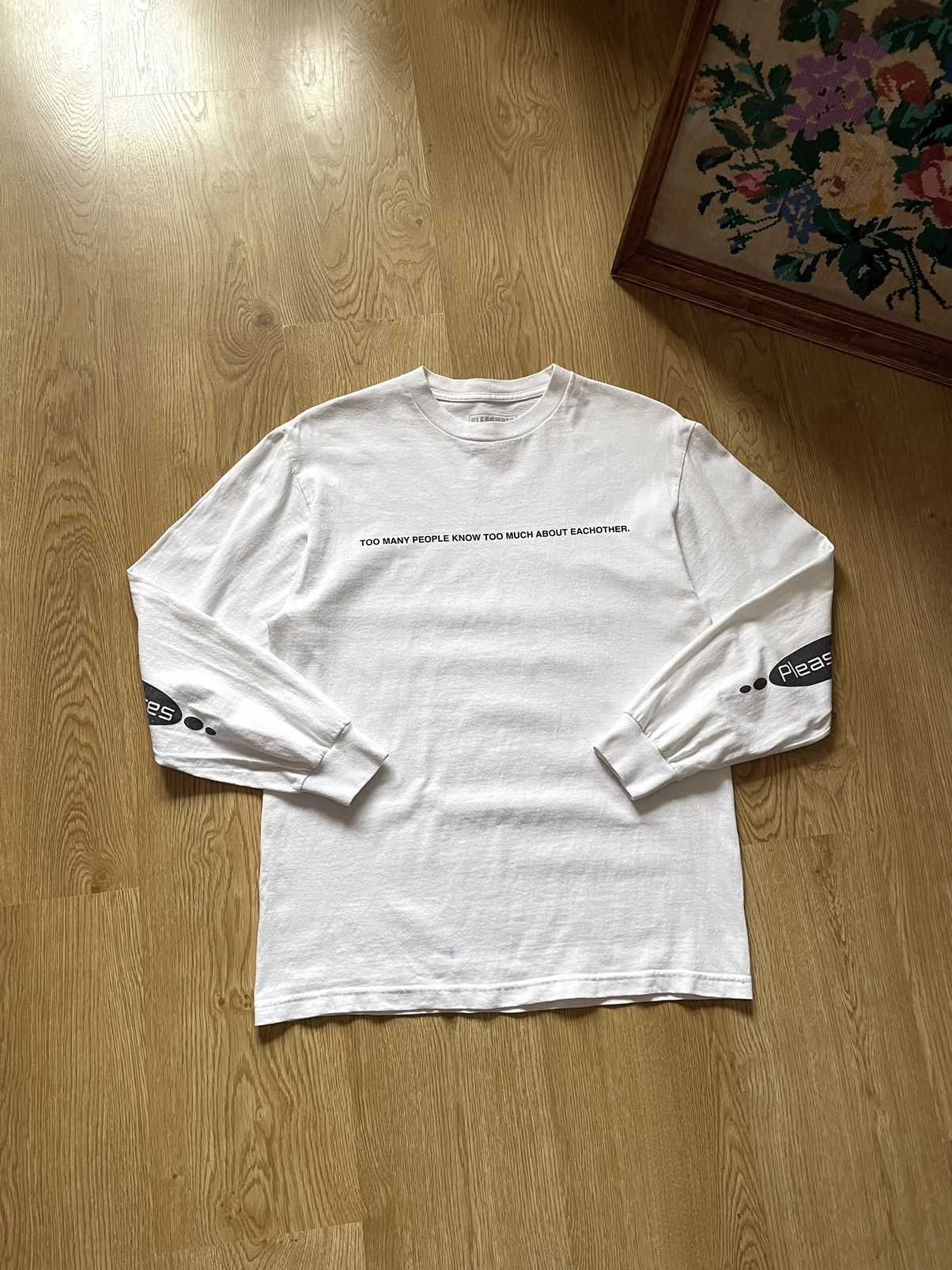 Pleasures Pleasures Too Many People Know Too Much LS T-Shirt Size US M / EU 48-50 / 2 - 3 Thumbnail