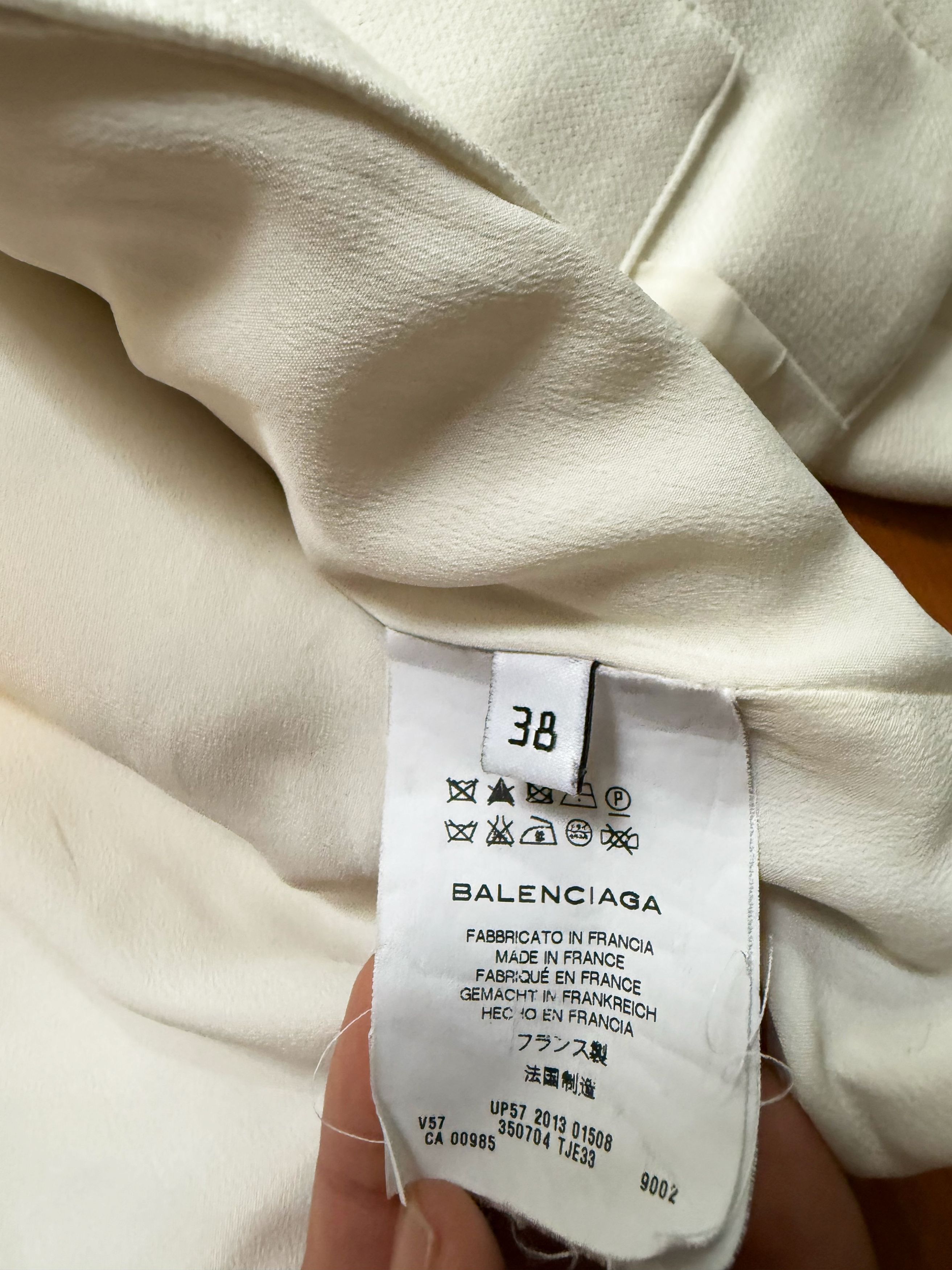 Balenciaga BALENCIAGA ZIP-UP PLACK JACKET Size XS / US 0-2 / IT 36-38 - 7 Thumbnail
