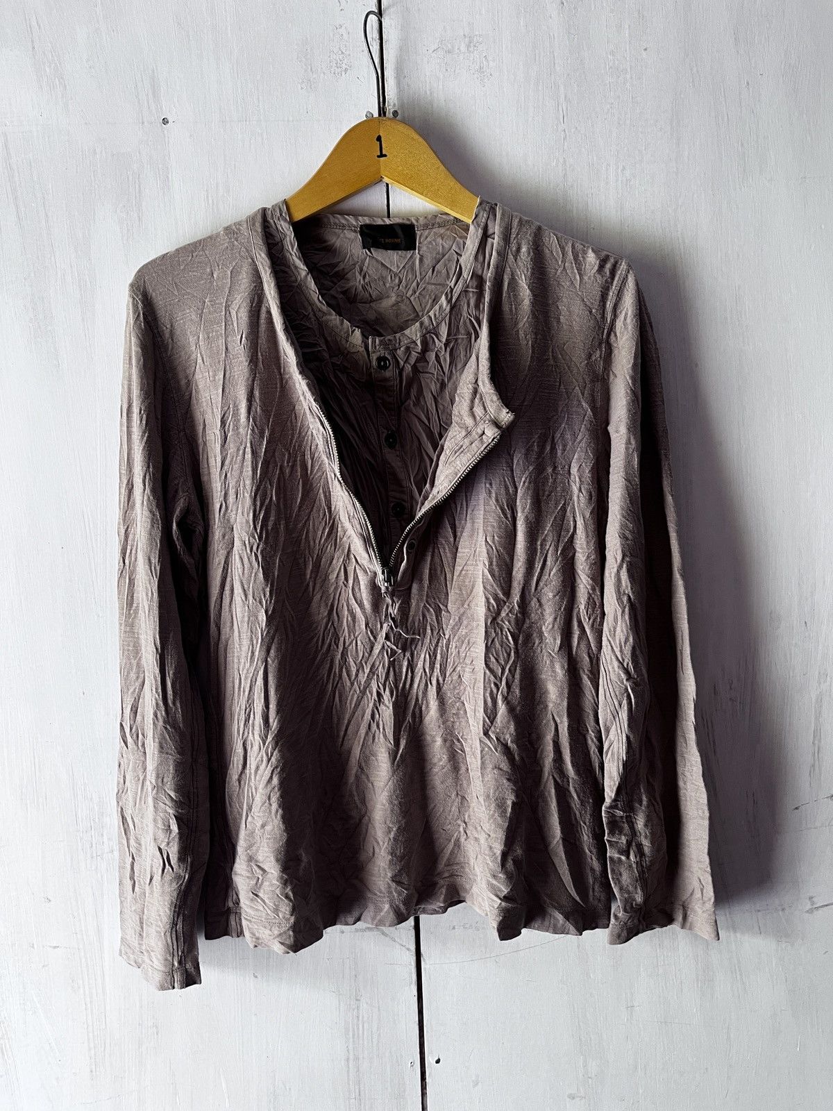 Issey Miyake Tete Homme Bondage Long sleeve Size US M / EU 48-50 / 2 - 2 Thumbnail