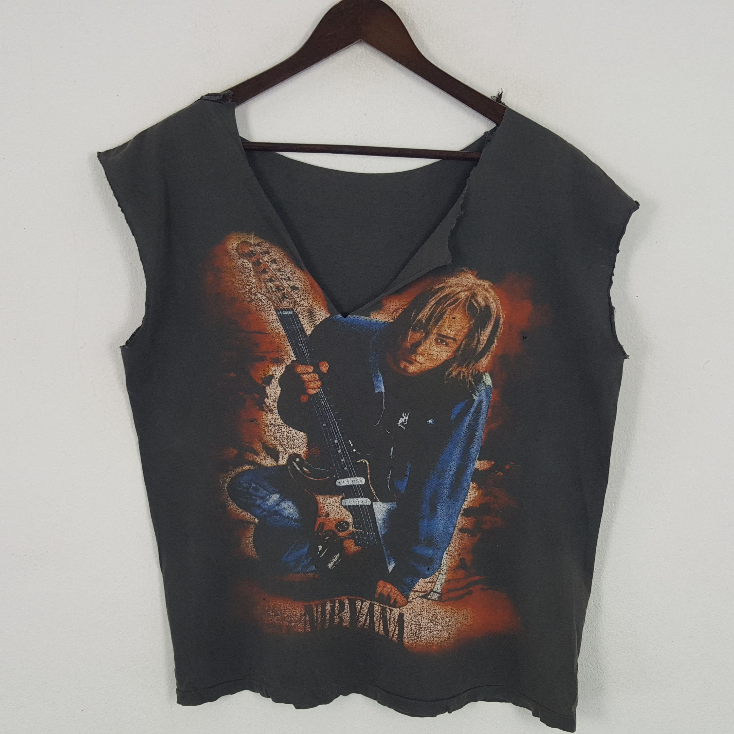 Band Tees × Nirvana × Vintage Vintage Nirvana American Band Tshirt Size US L / EU 52-54 / 3 - 1 Thumbnail